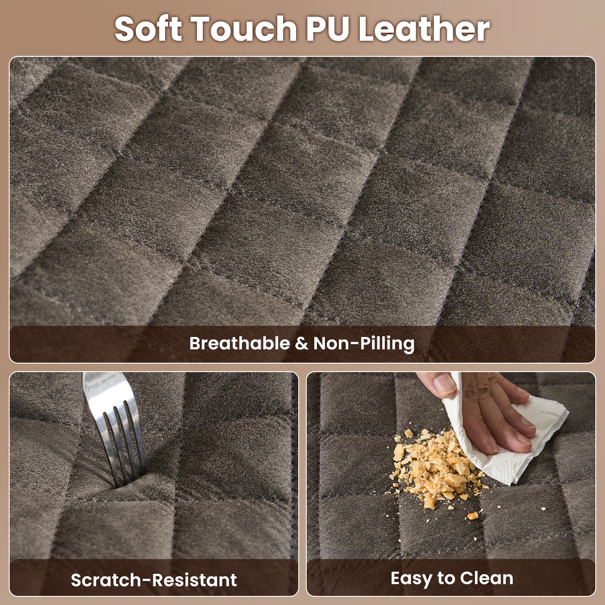 OVIOS Mid-Back Ergonomic Office Chair for Home Workspace