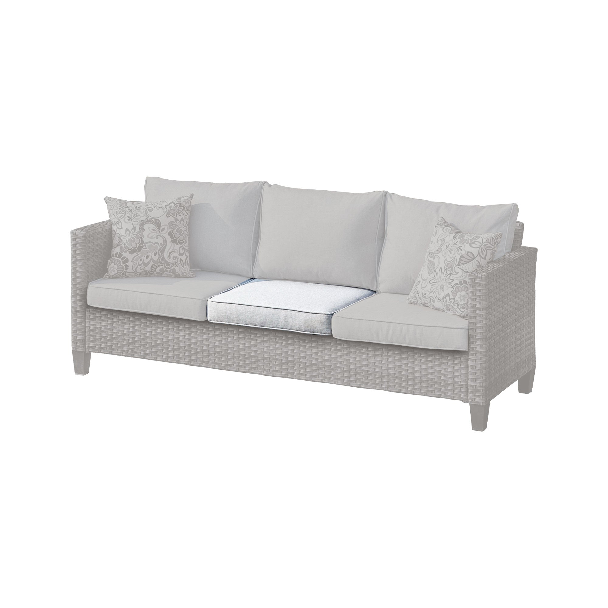 OVIOS Vultros Series Replacement Seat, Back, Ottoman Cushion (Refer to the Dimension in Description)