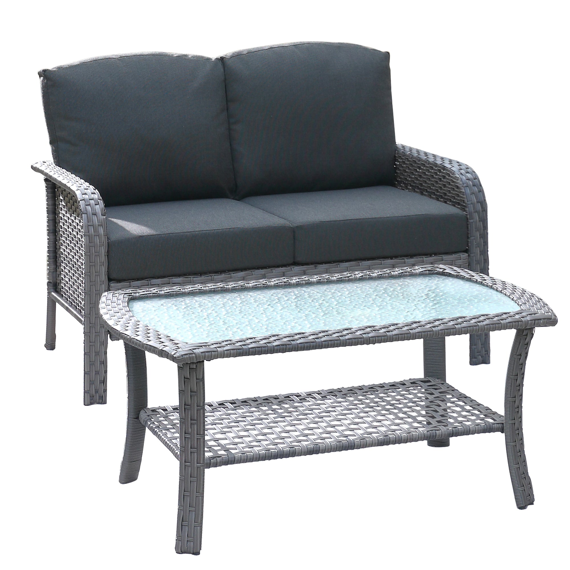 NDS Series - Outdoor Loveseat Set, 2-Piece