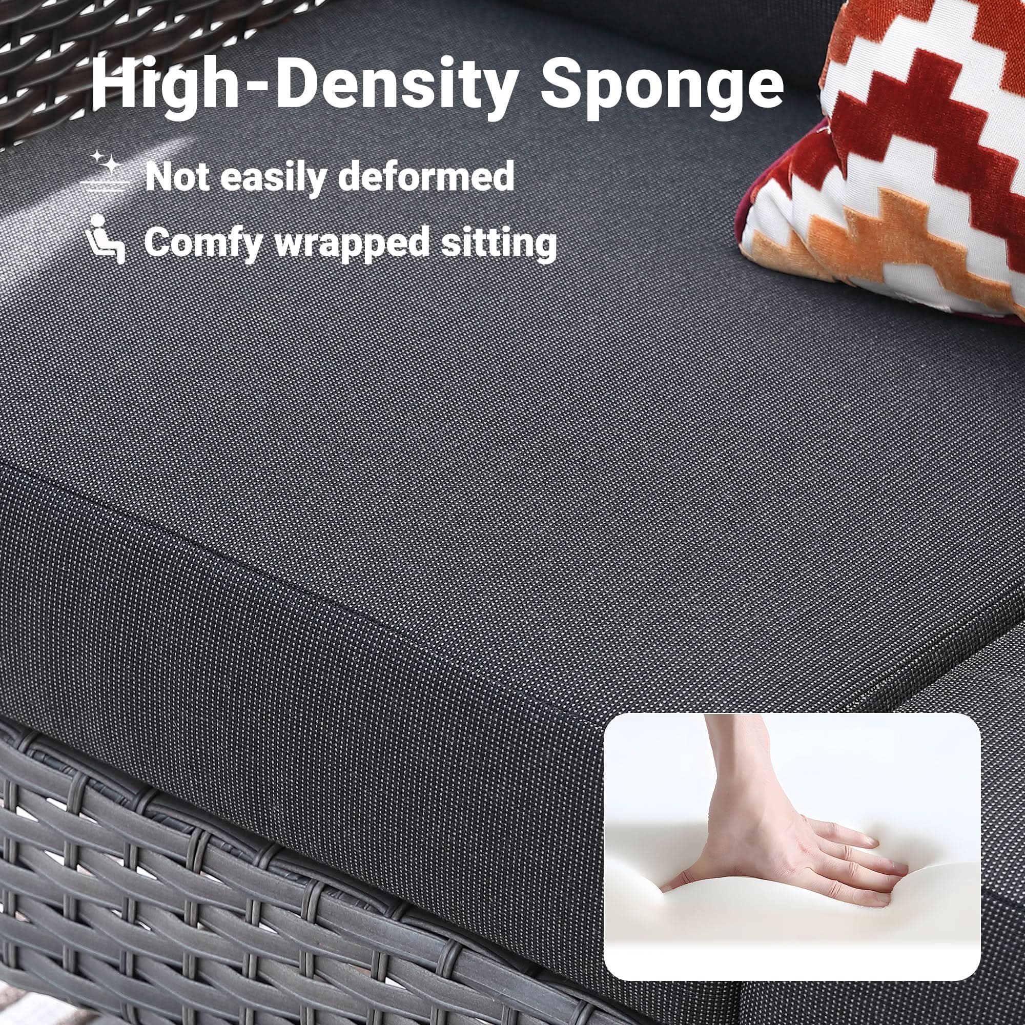 NDS Series - Outdoor Loveseat Set, 2-Piece