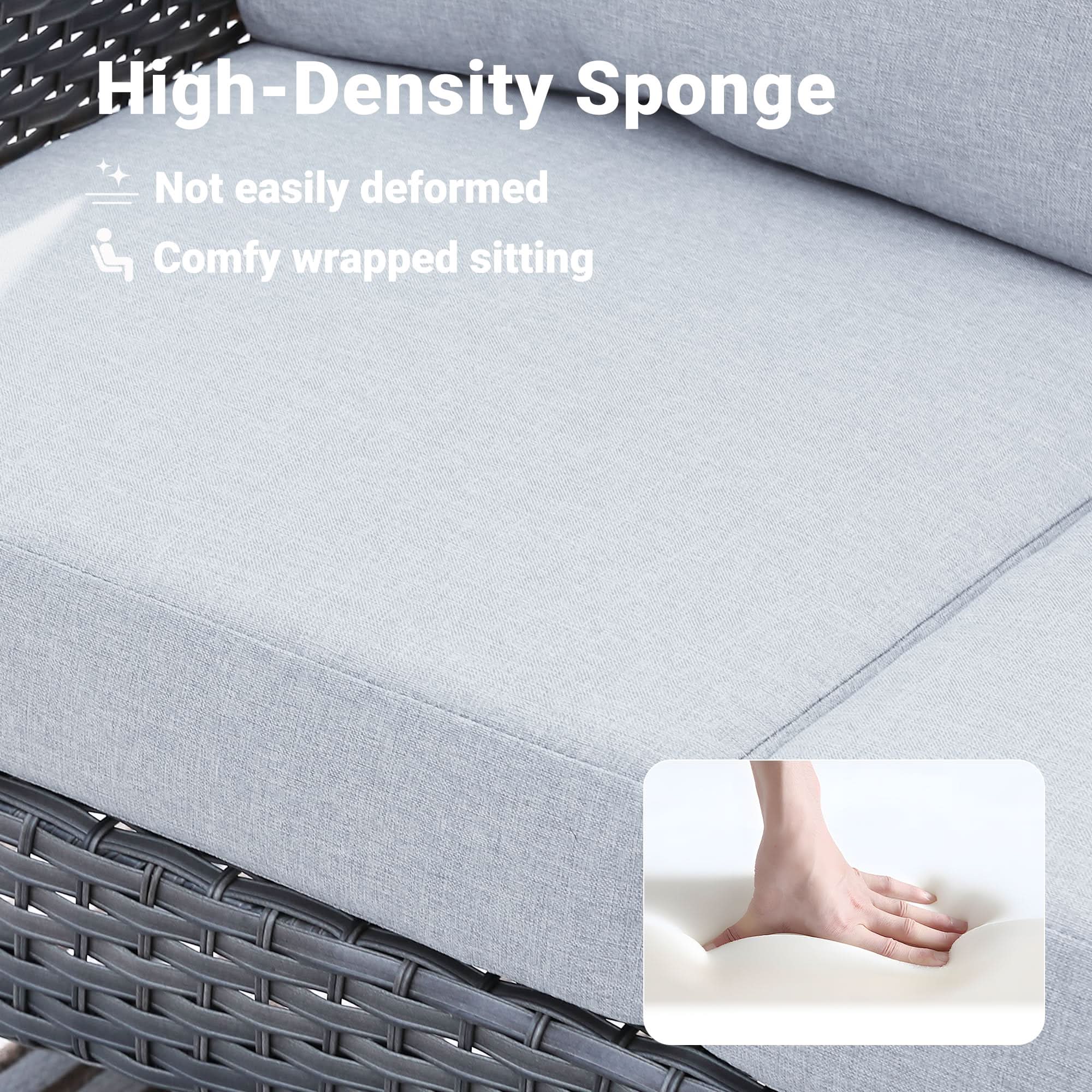 NDS Series - Outdoor Loveseat Set, 2-Piece