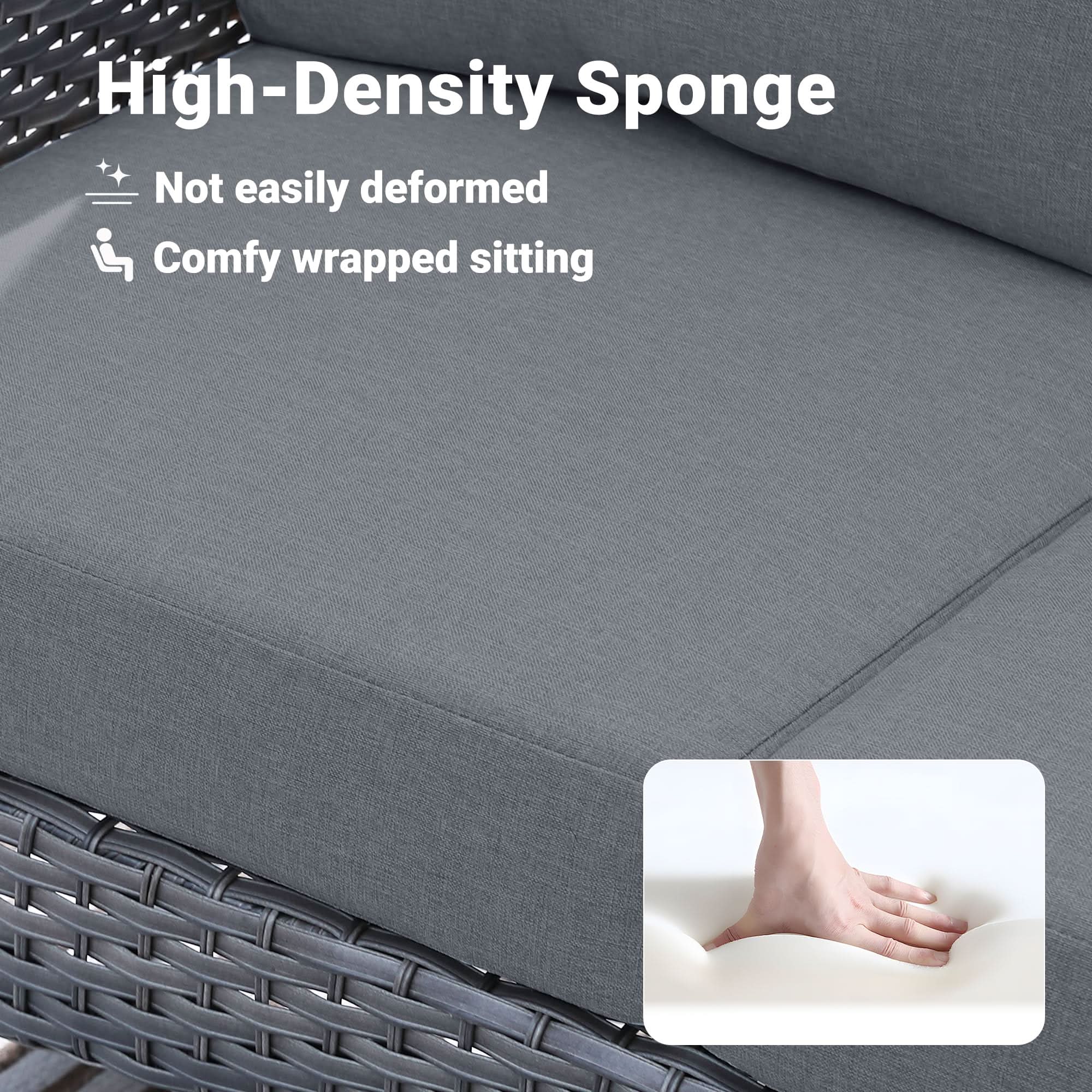 NDS Series - Outdoor Loveseat Set, 2-Piece