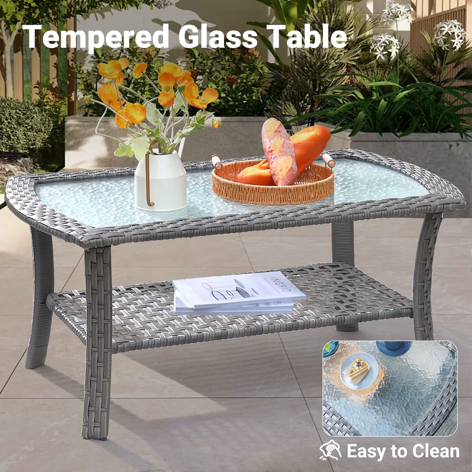 NDS Series - Outdoor Loveseat Set, 2-Piece