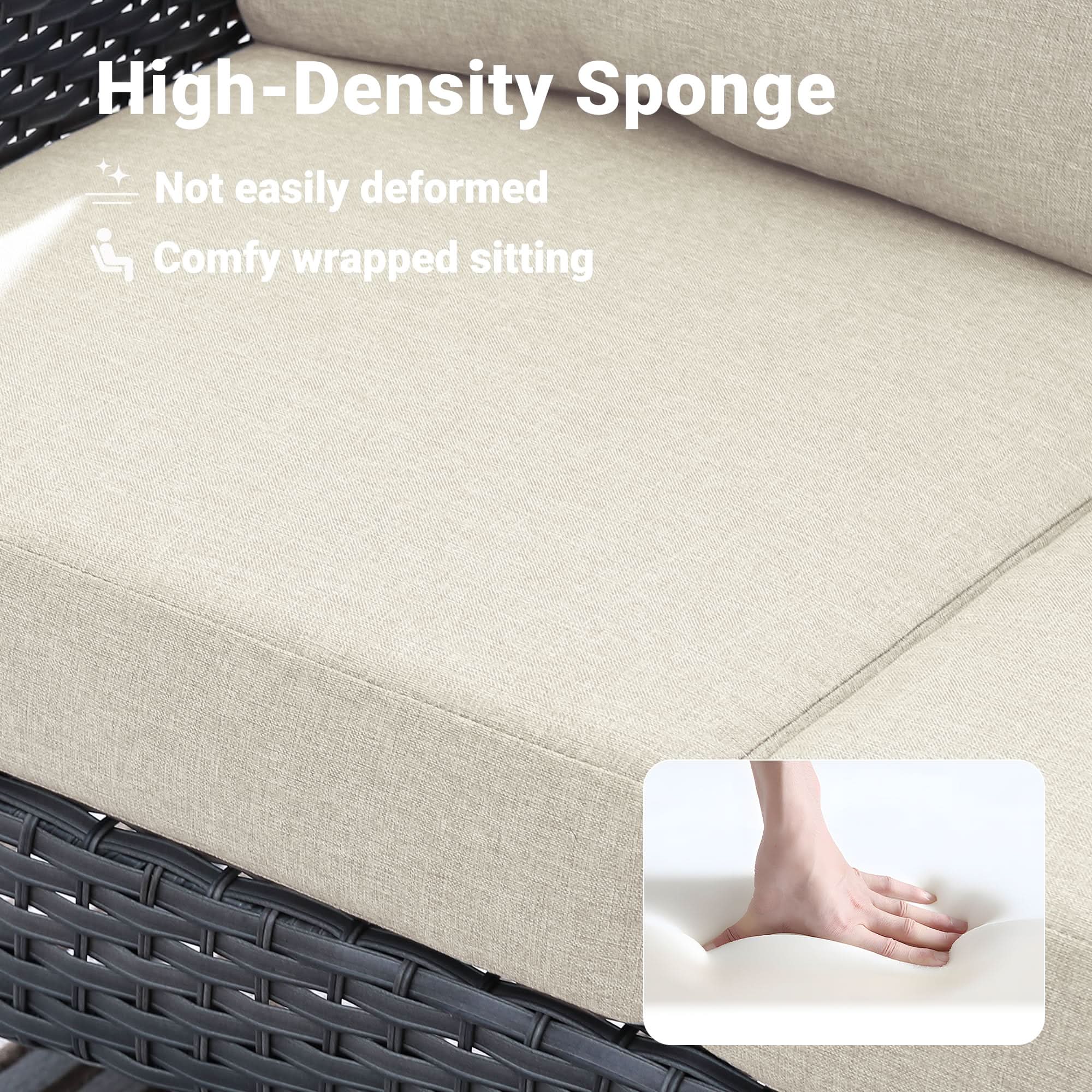 NDS Series - Outdoor Loveseat Set, 2-Piece