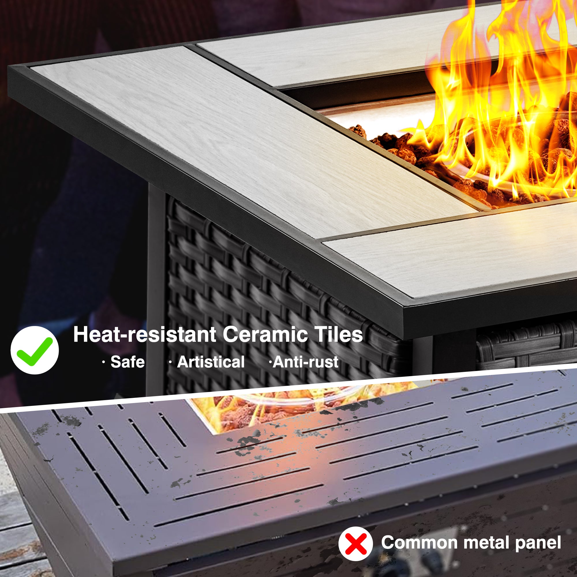 #Finish_Light Grey Wicker A