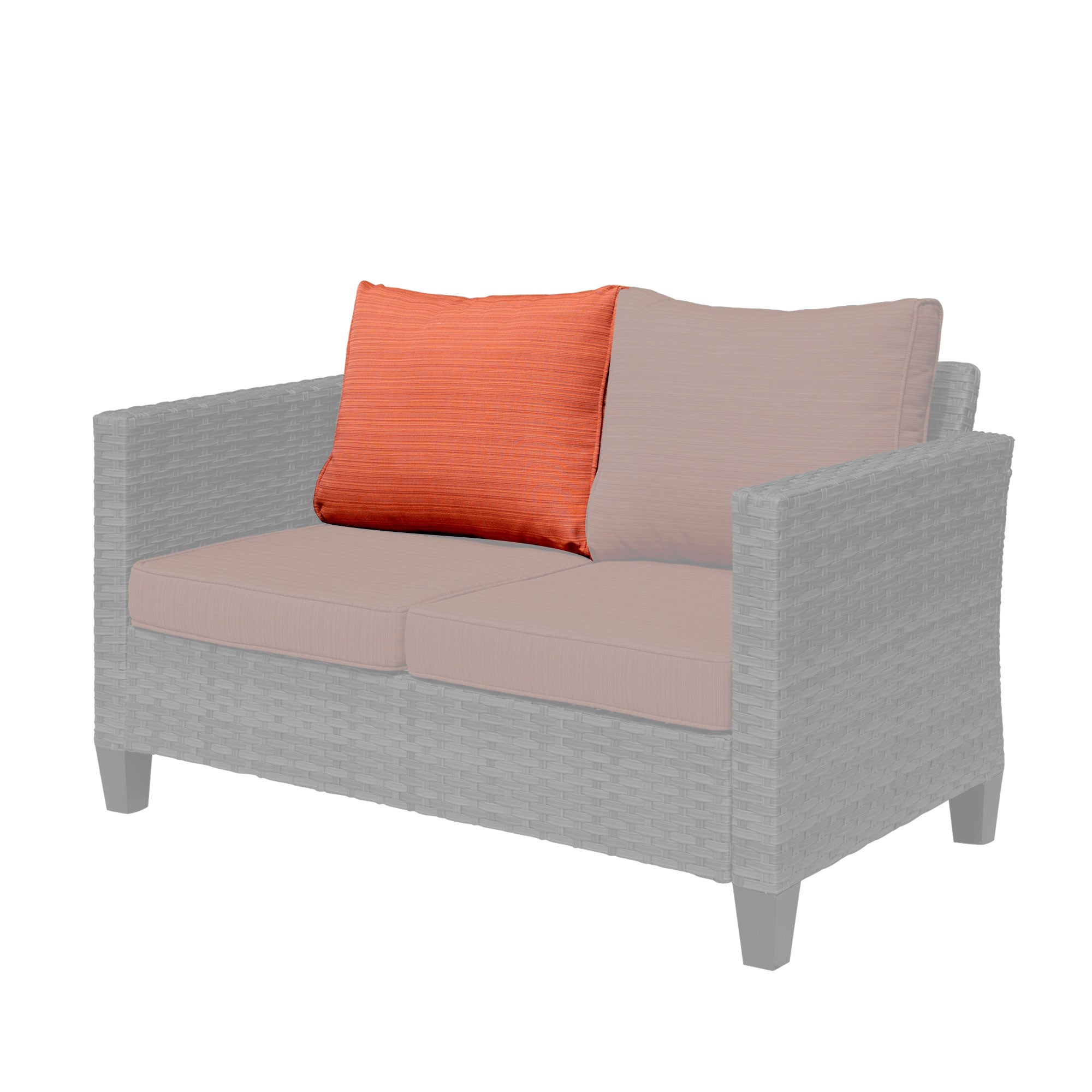 OVIOS Vultros Series Replacement Seat, Back, Ottoman Cushion (Refer to the Dimension in Description)