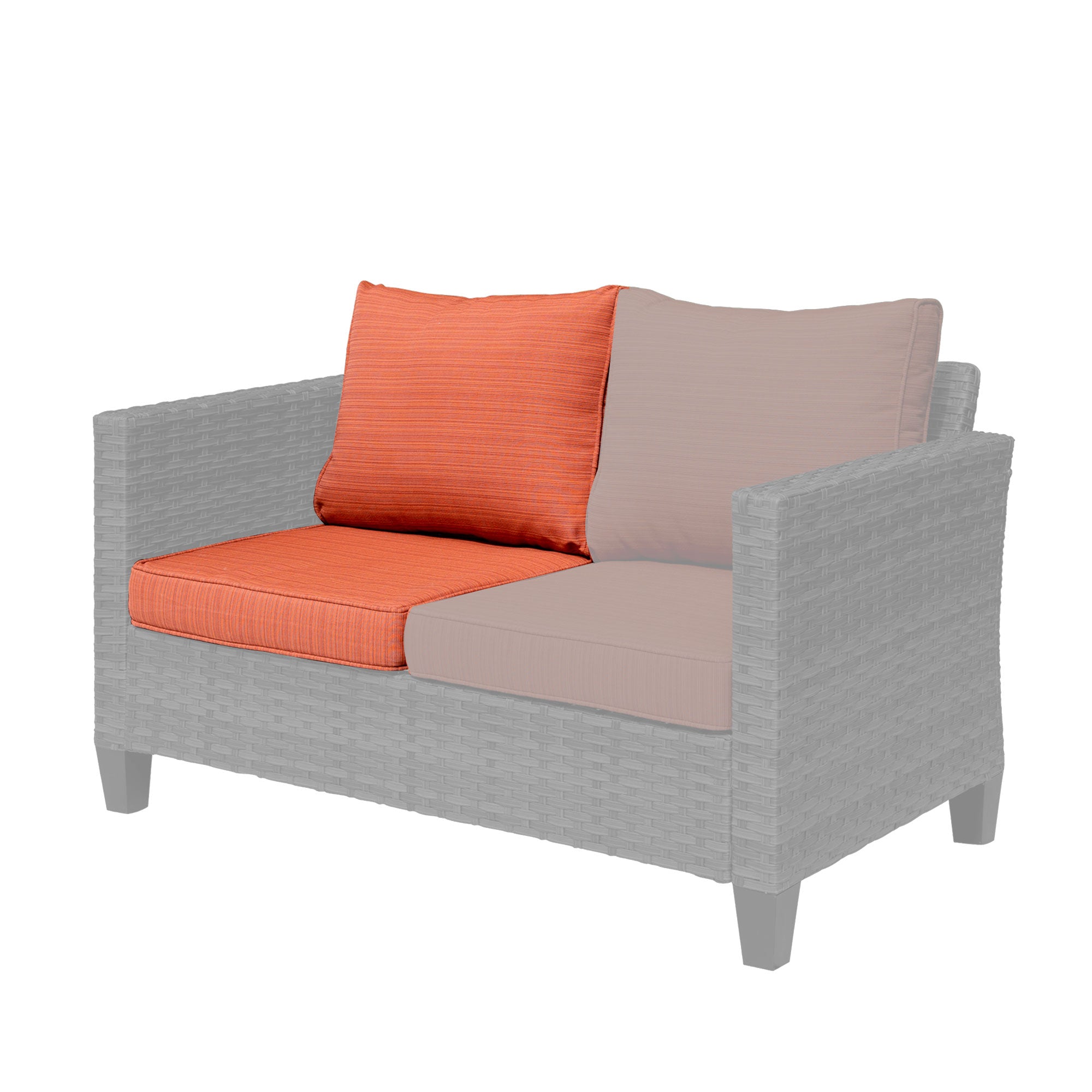 OVIOS Vultros Series Replacement Seat, Back, Ottoman Cushion (Refer to the Dimension in Description)