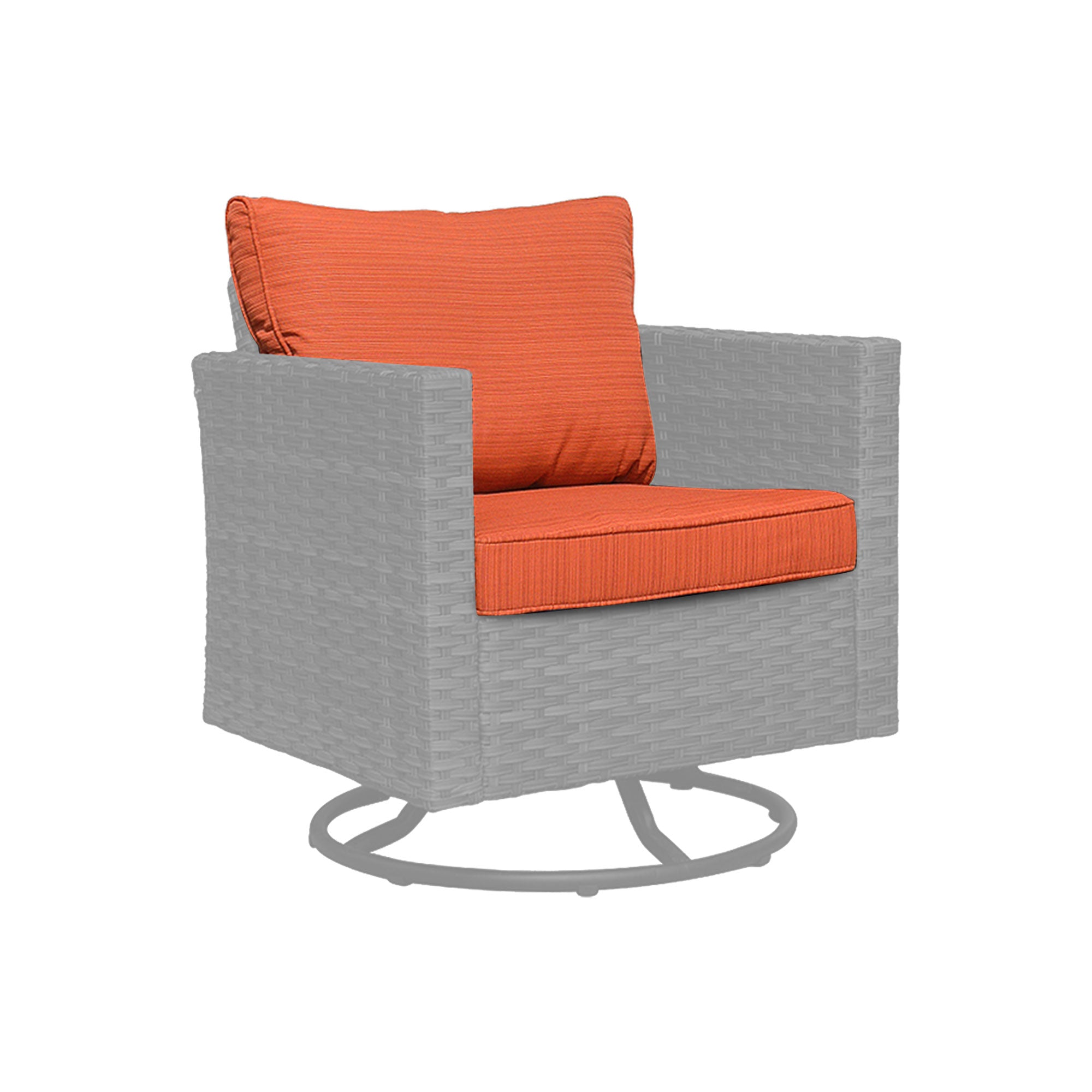 OVIOS Vultros Series Replacement Seat, Back, Ottoman Cushion (Refer to the Dimension in Description)