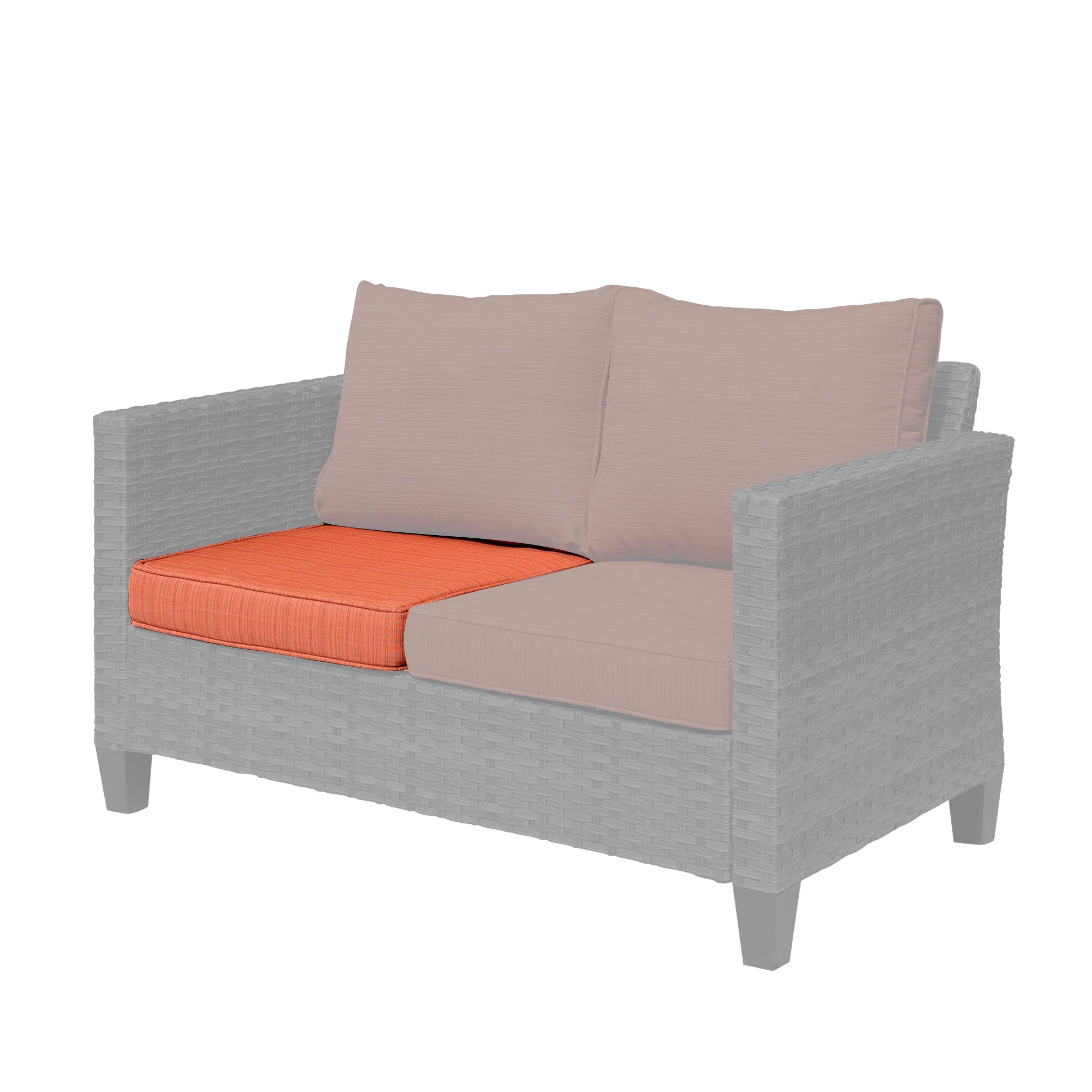 OVIOS Vultros Series Replacement Seat, Back, Ottoman Cushion (Refer to the Dimension in Description)