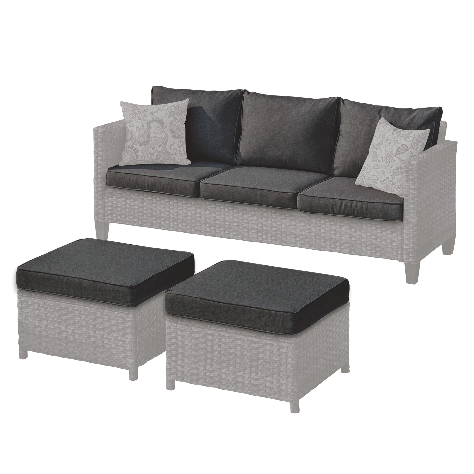 OVIOS New Vultros Series Replacement Seat, Back Cushion Cover(Refer to the Dimension in Description,Only cover)