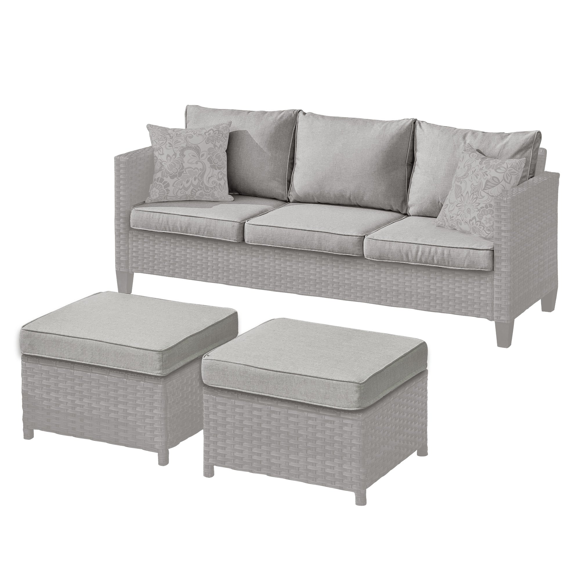 OVIOS New Vultros Series Replacement Seat, Back Cushion Cover(Refer to the Dimension in Description,Only cover)