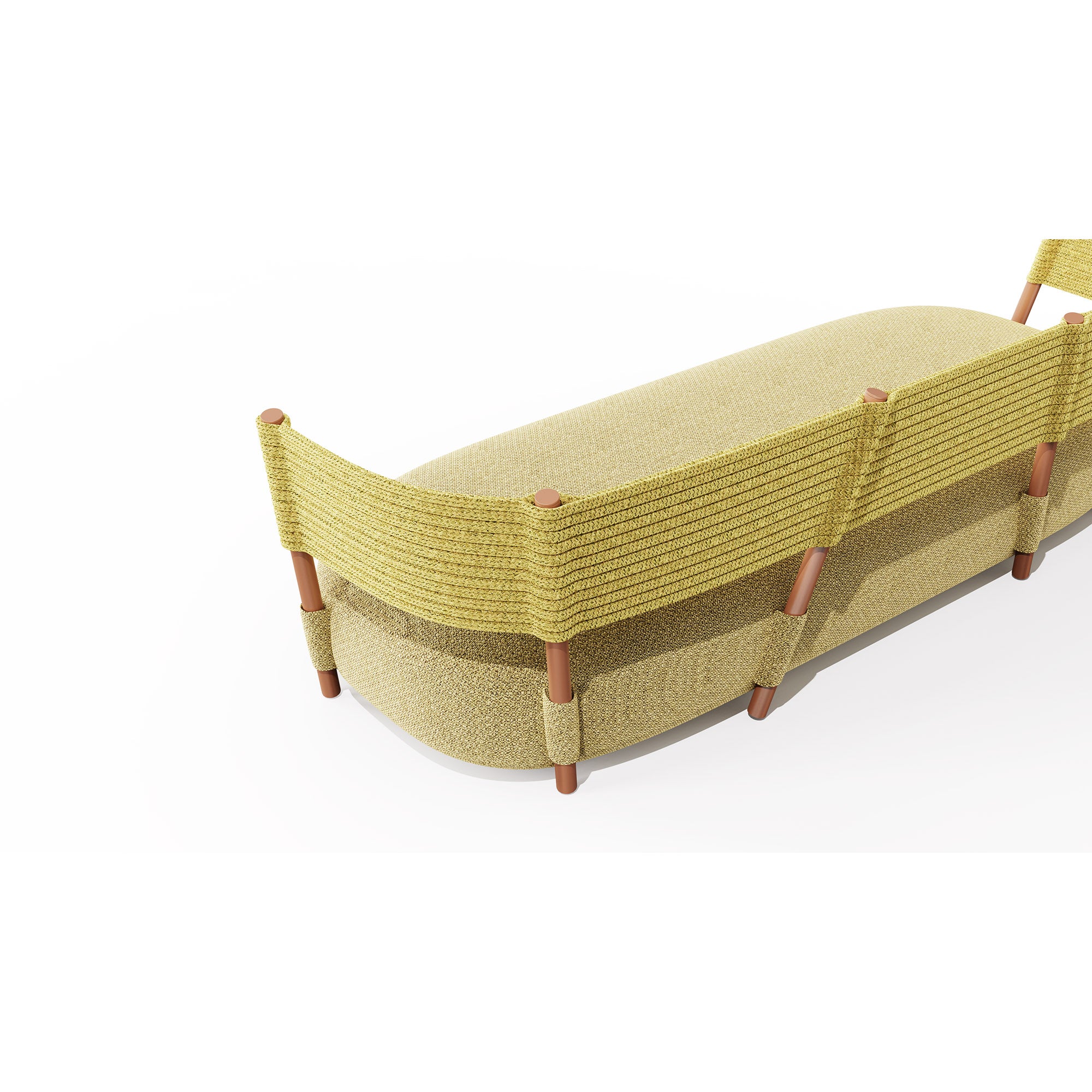 OVIOS Sail Sofa – Modern Minimalist Fabric Couch for Cozy Living Spaces