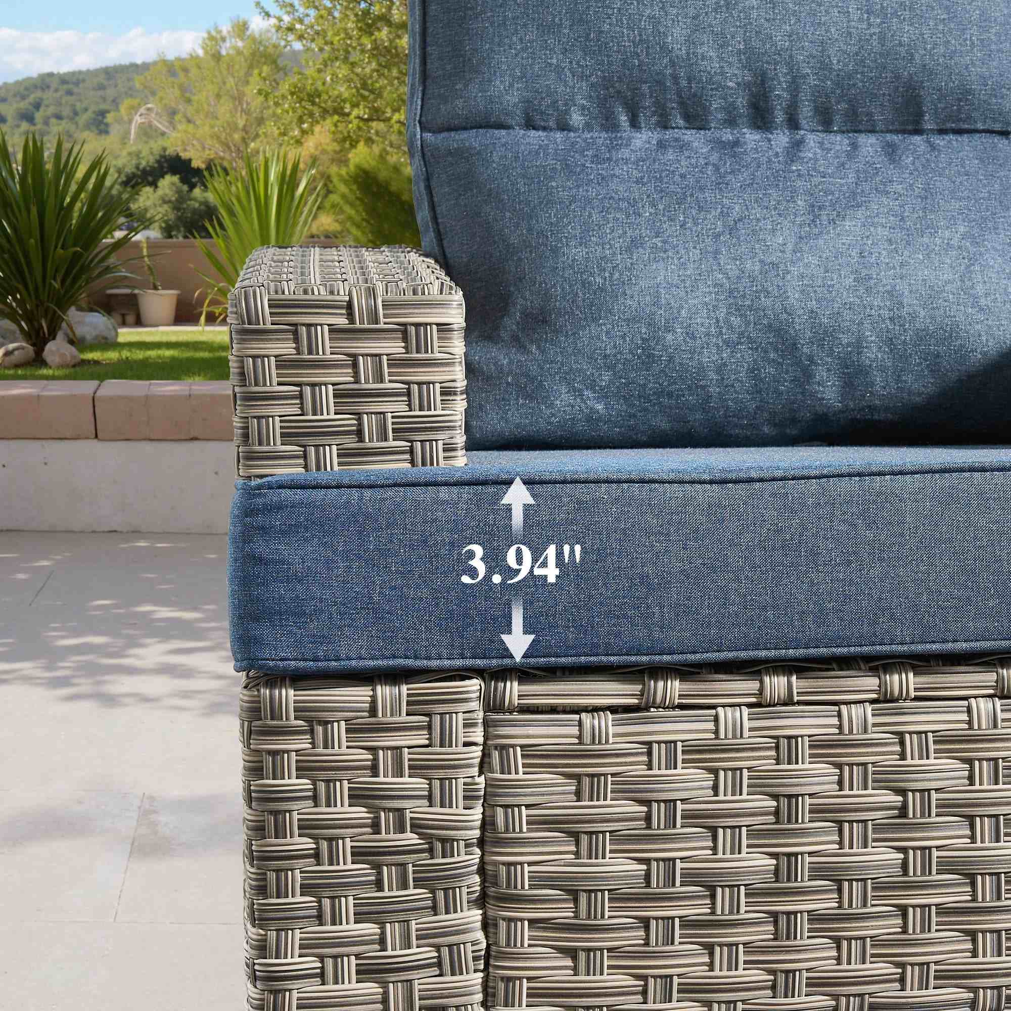 TBS Series - Sectional Patio Furniture Set 8-Piece