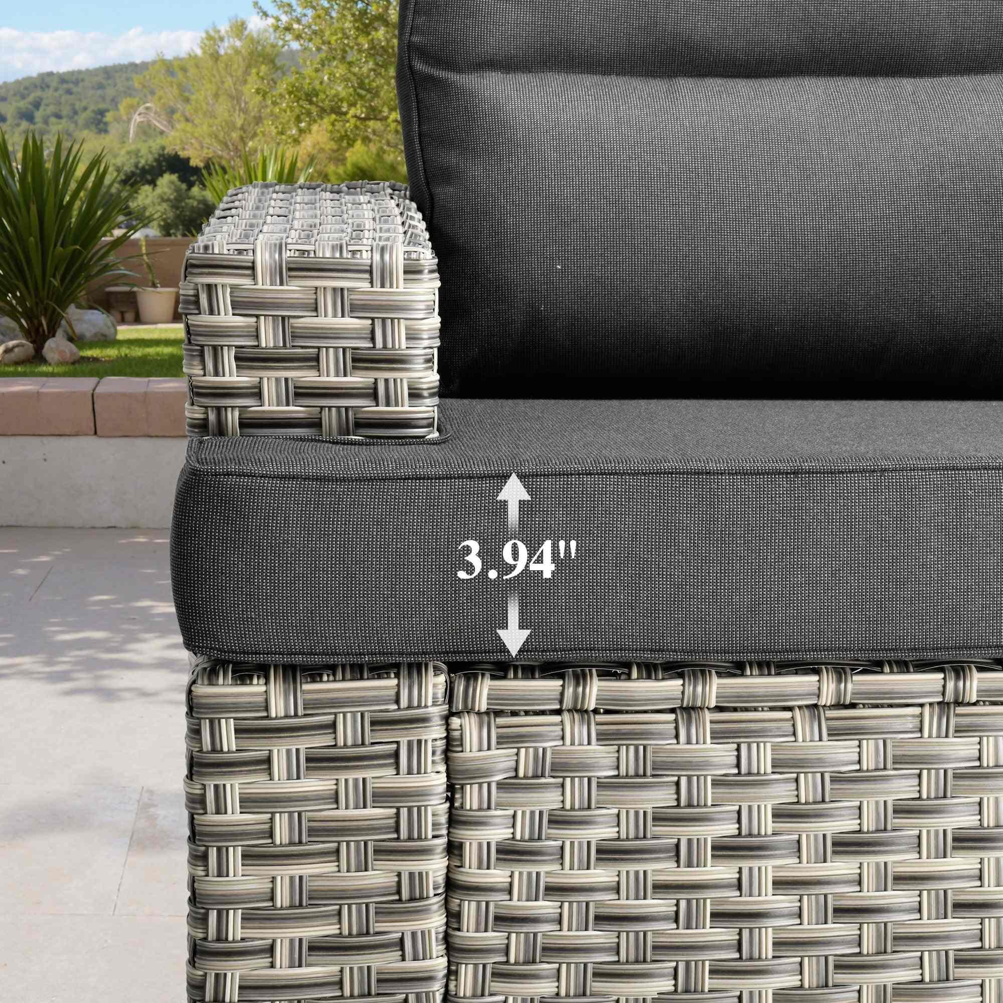 TBS Series - Sectional Patio Furniture Set 8-Piece