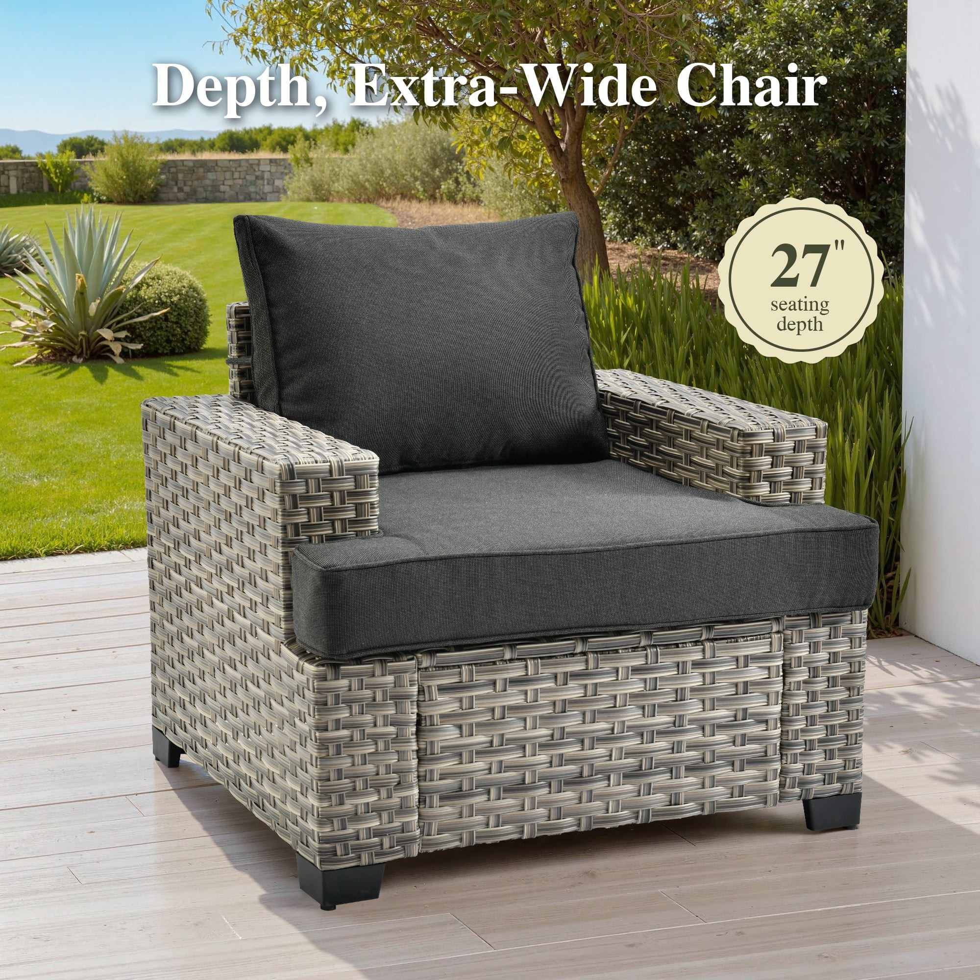 TBS Series - Sectional Patio Furniture Set 8-Piece