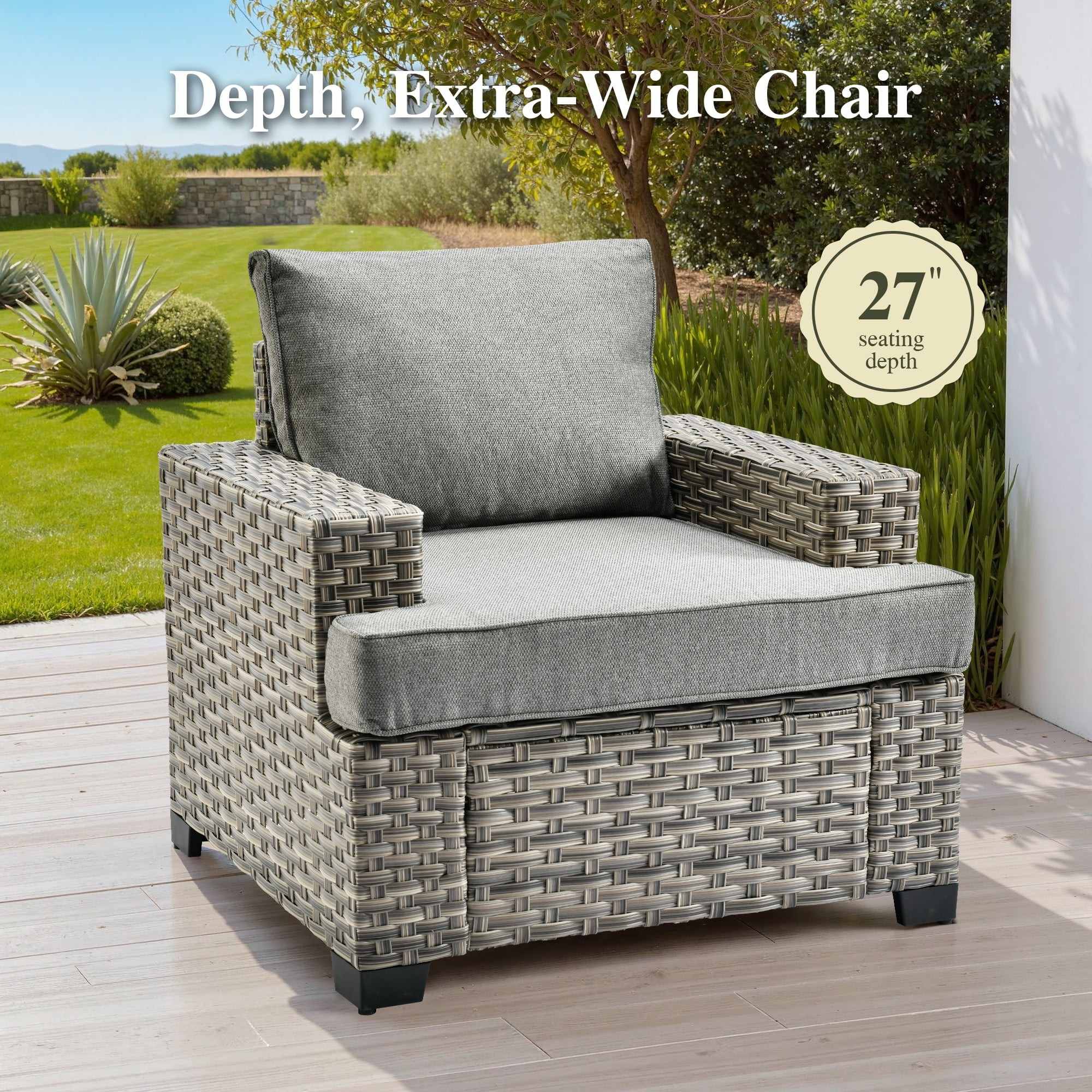 TBS Series - Sectional Patio Furniture Set 8-Piece