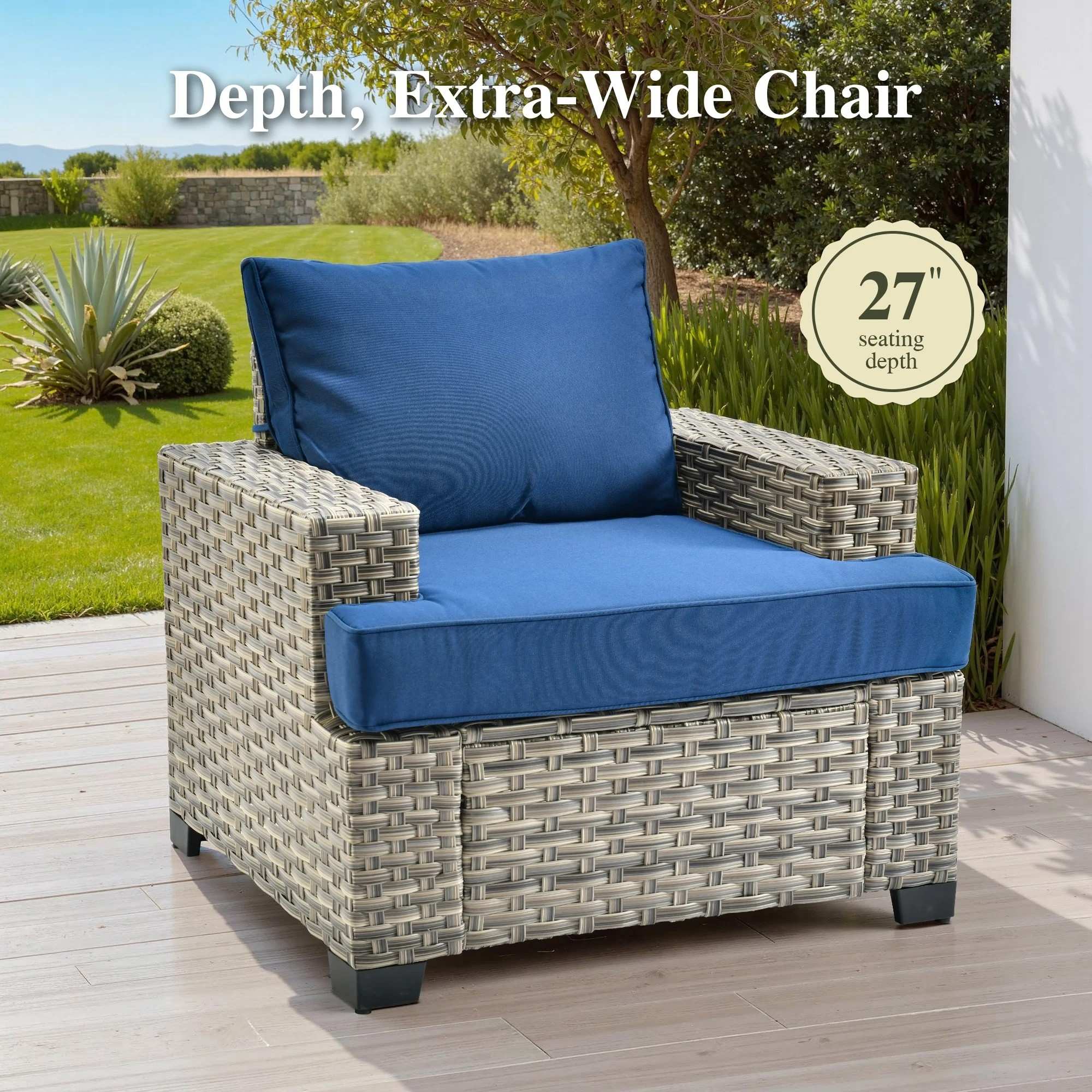 TBS Series - Sectional Patio Furniture Set 8-Piece