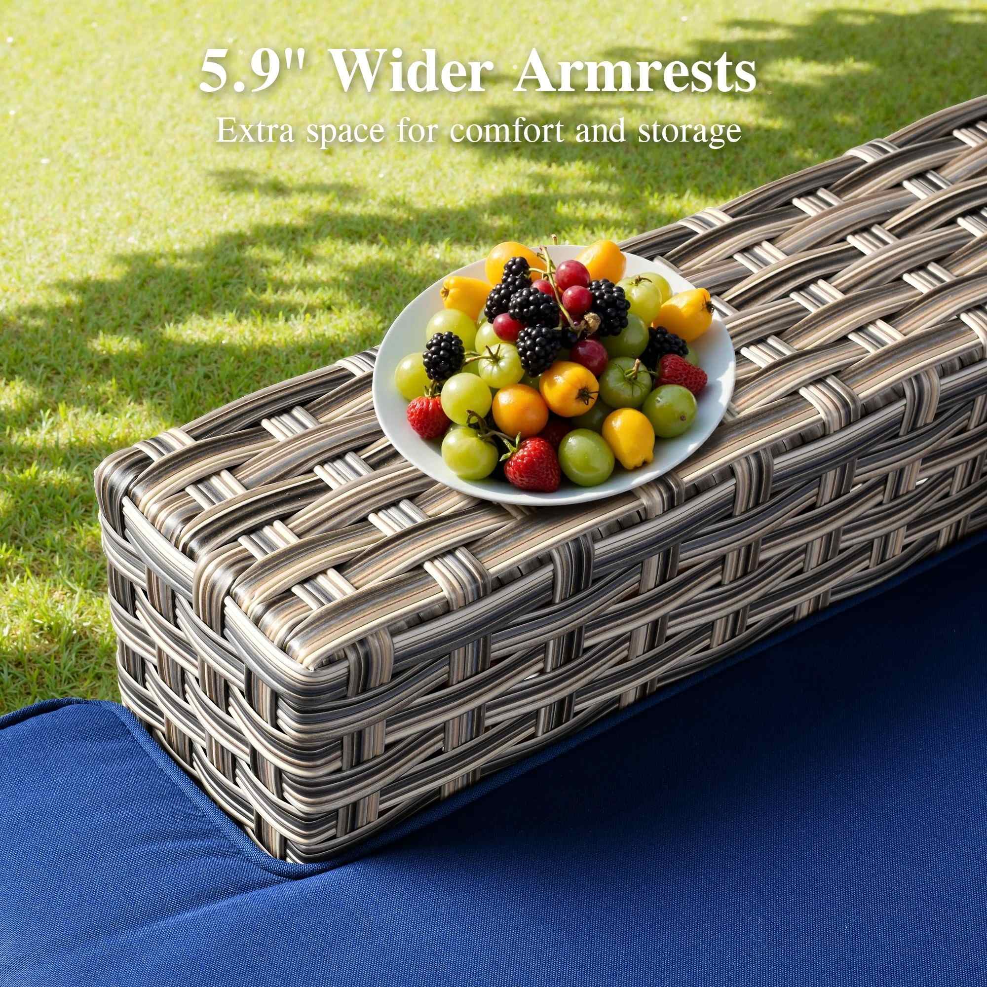 TBS Series - Sectional Patio Furniture Set 8-Piece