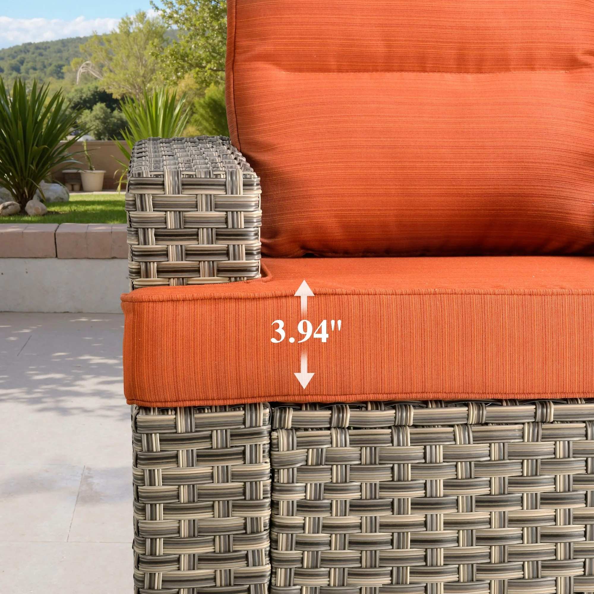 TBS Series - Sectional Patio Furniture Set 8-Piece