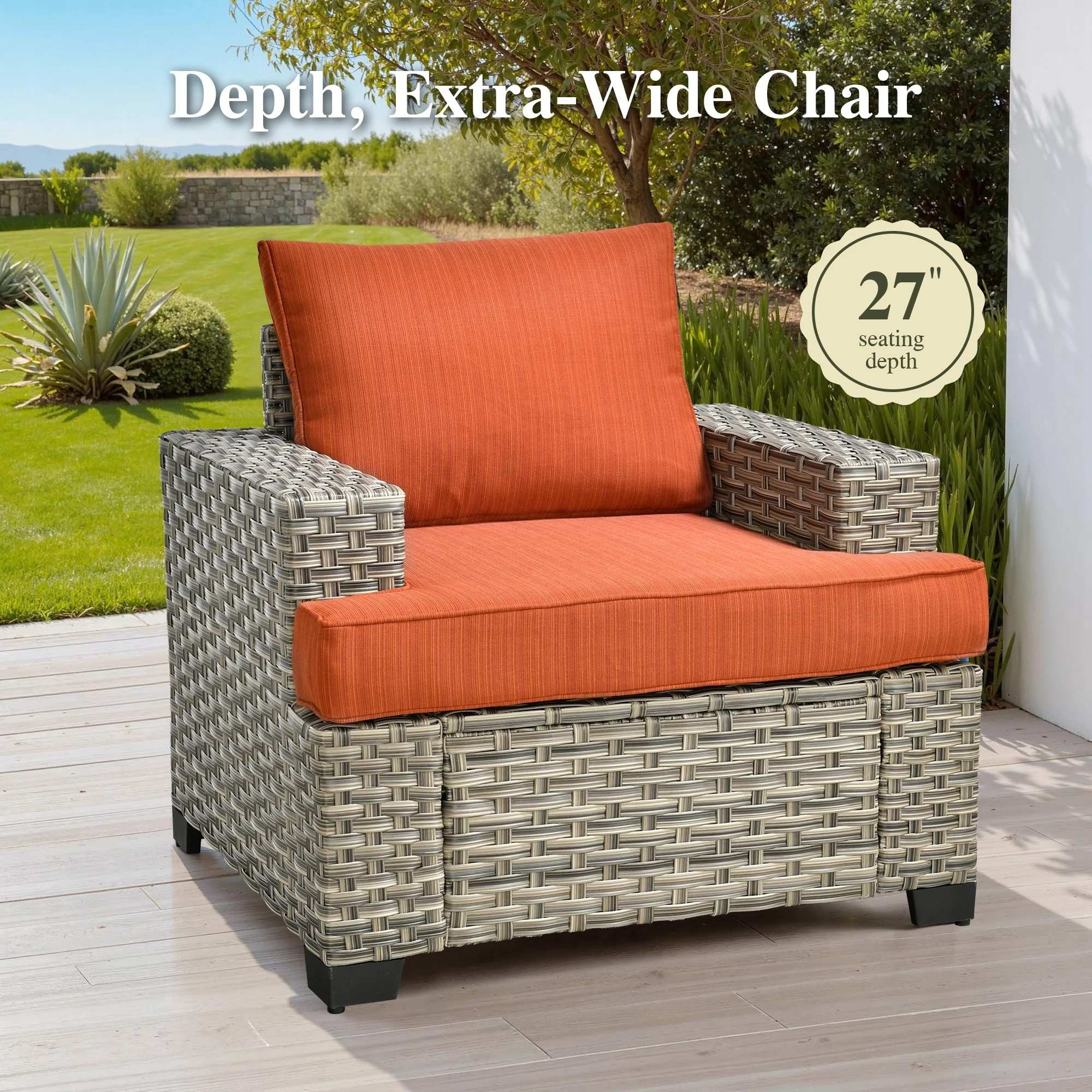 TBS Series - Sectional Patio Furniture Set 8-Piece