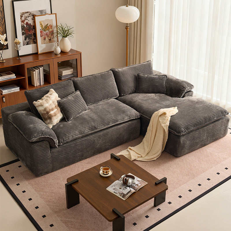 OVIOS 105" Modular Sectional Sofa with Chaise,Deep Seat Cloud Couch, Modern L-Shape