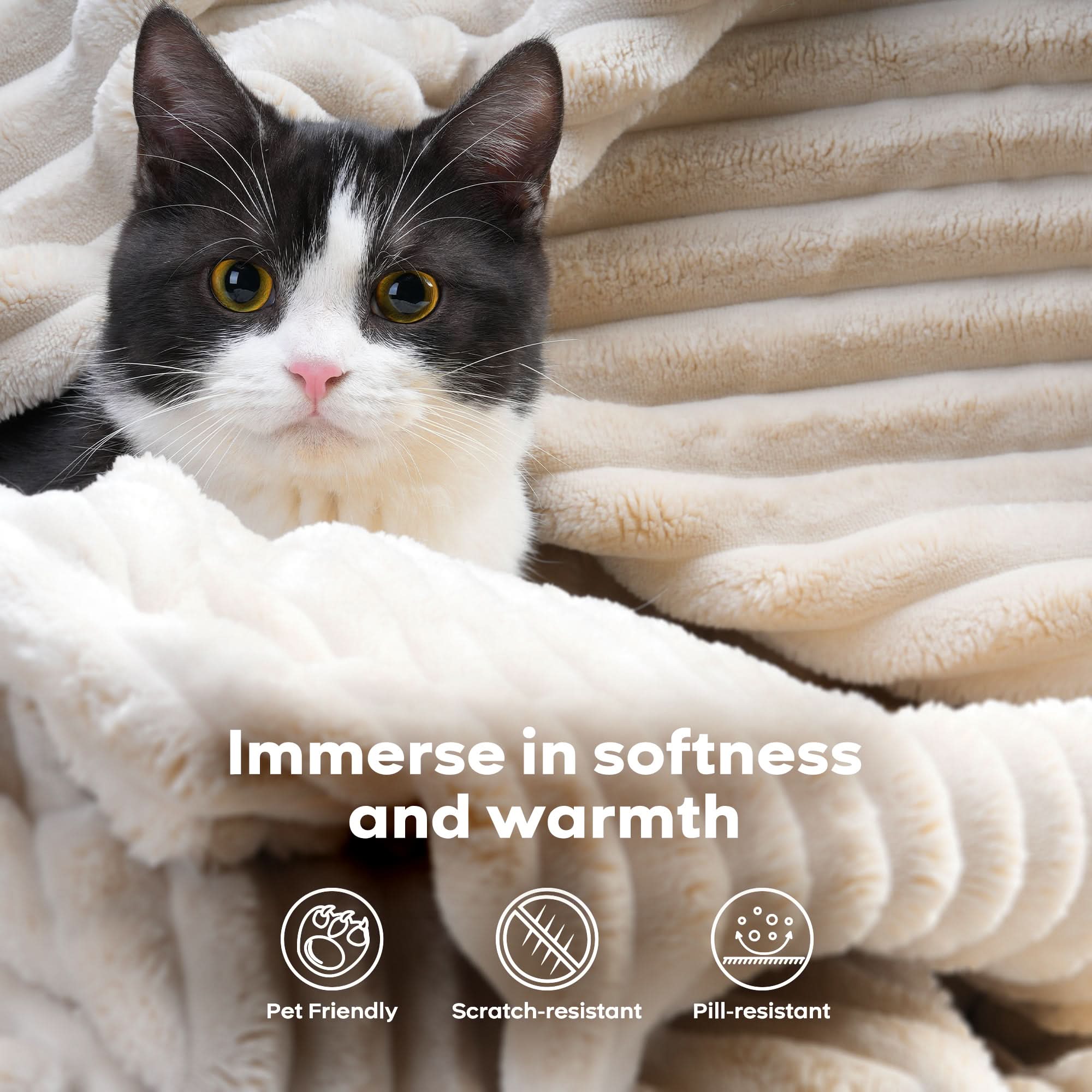 OVIOS Living Room Modular Couch 5-Pieces Set, 1 Wale Plush Corduroy Fabric