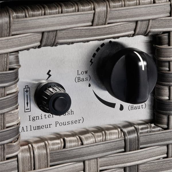 OVIOS Patio Outdoor 30'' Fire Pit Table for GRS/NTC/HOP/NDS Series