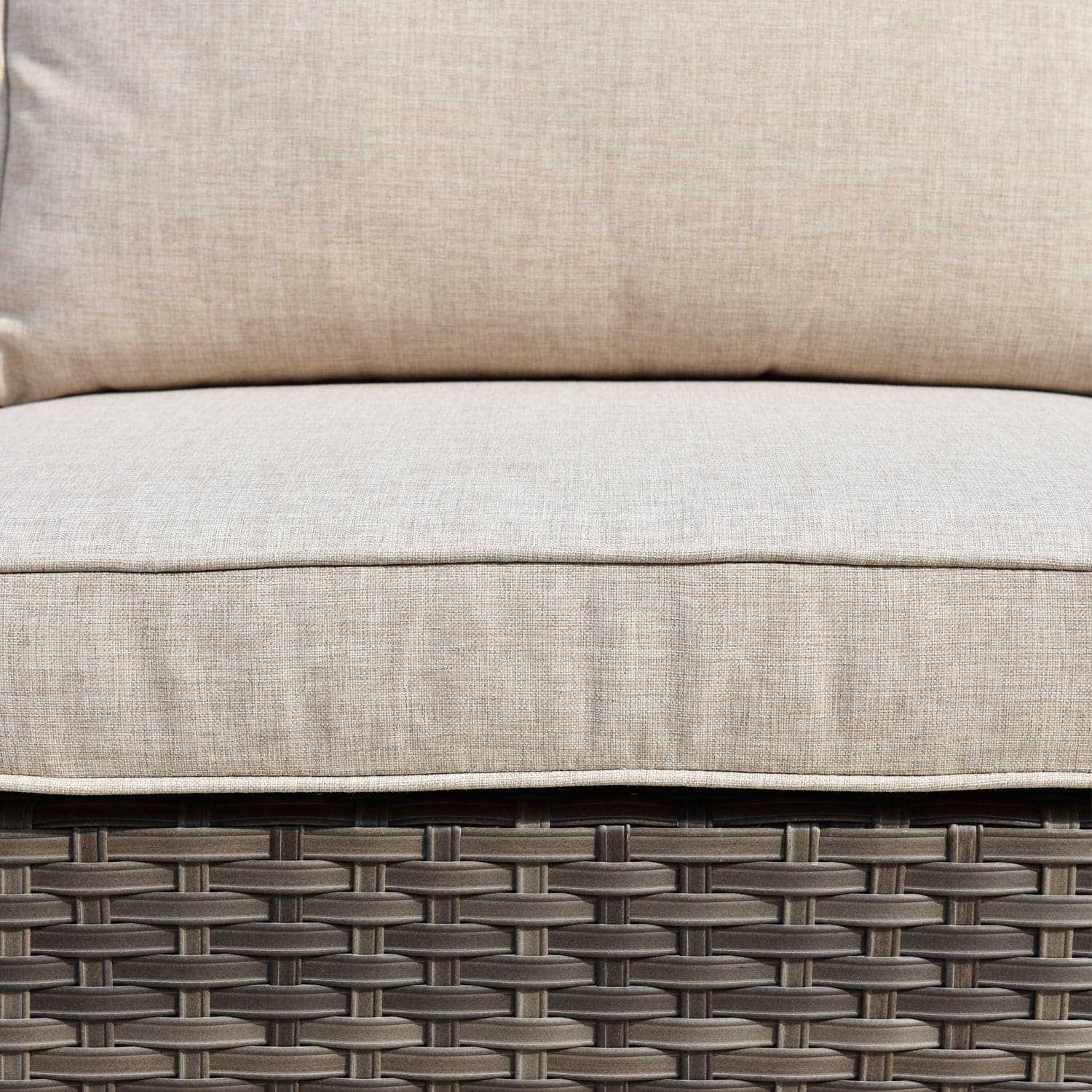 OVIOS Outdoor Sectional Furniture 9-Piece with Cushions and Table