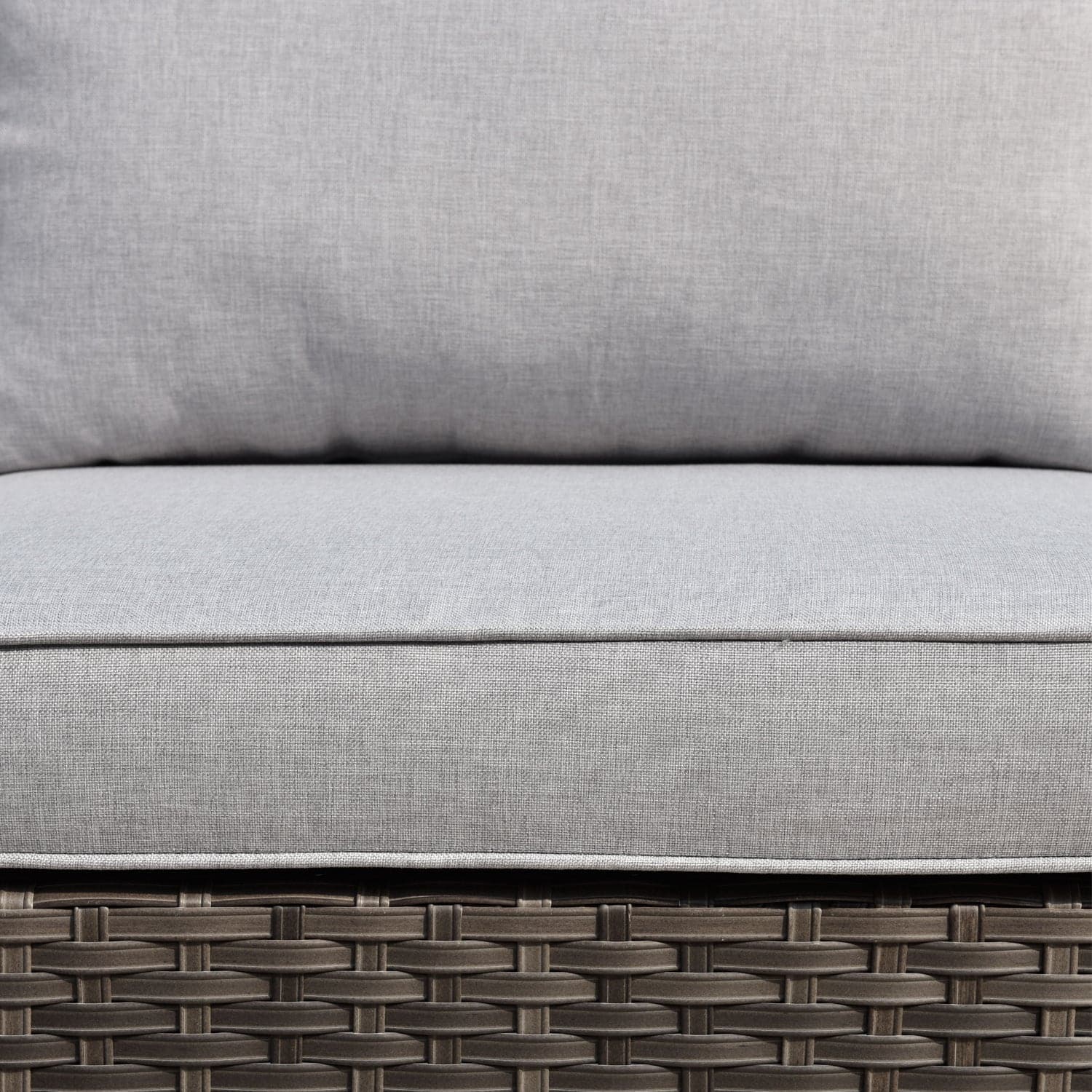 OVIOS Outdoor Sectional Furniture 9-Piece with Cushions and Table