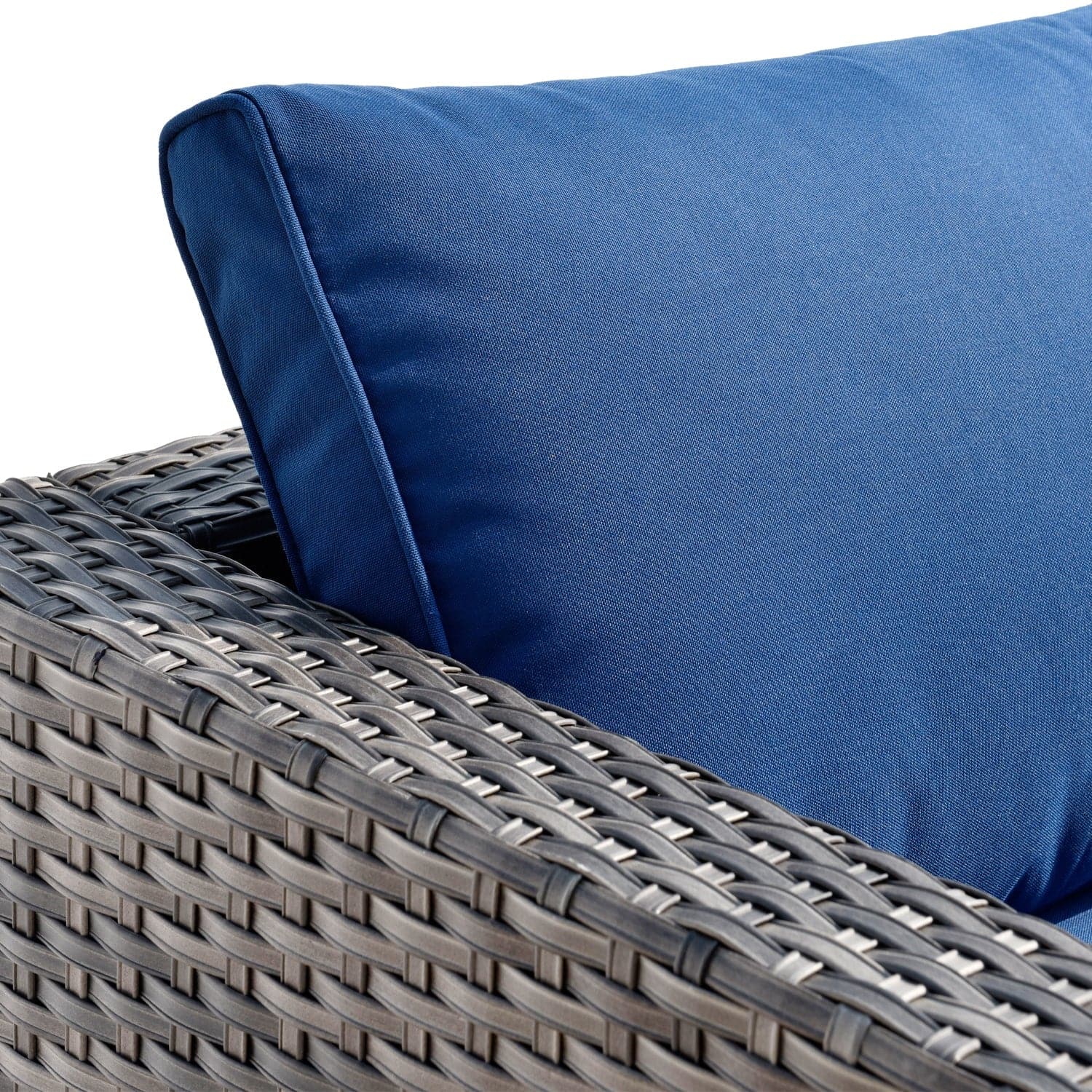 OVIOS Outdoor Sectional Furniture 9-Piece with Cushions and Table