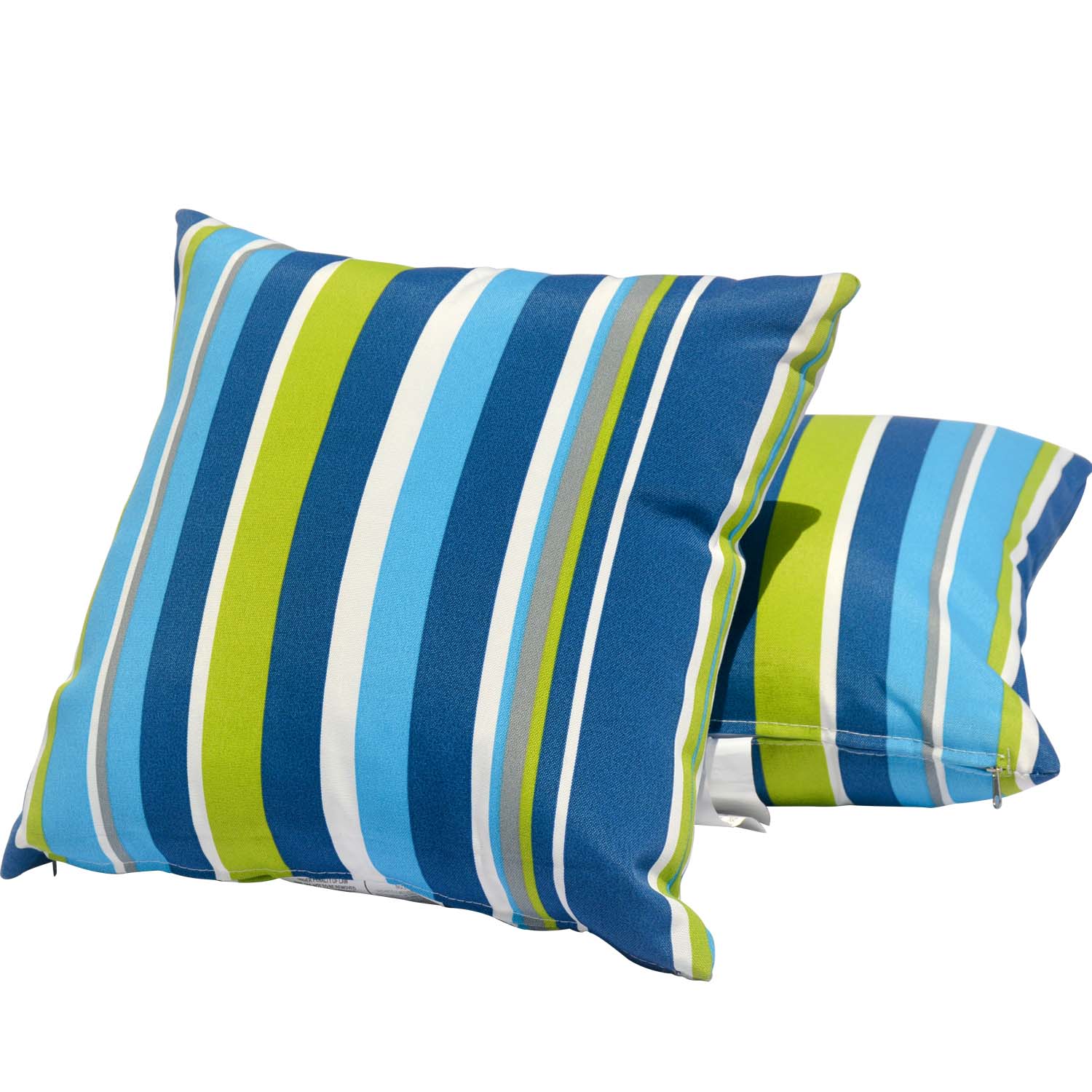 OVIOS 17'' x 17'' Waterproof Square Throw Pillow Cover & Insert (Set of 2)