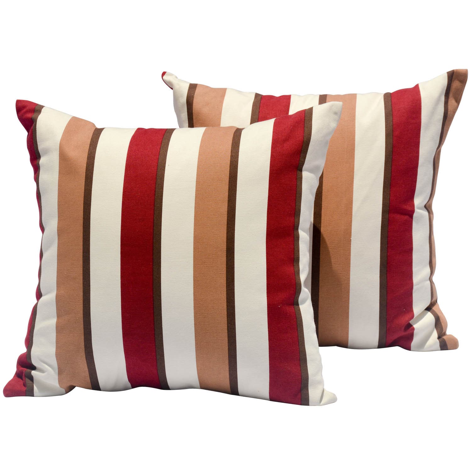 OVIOS 17'' x 17'' Waterproof Square Throw Pillow Cover & Insert (Set of 2)