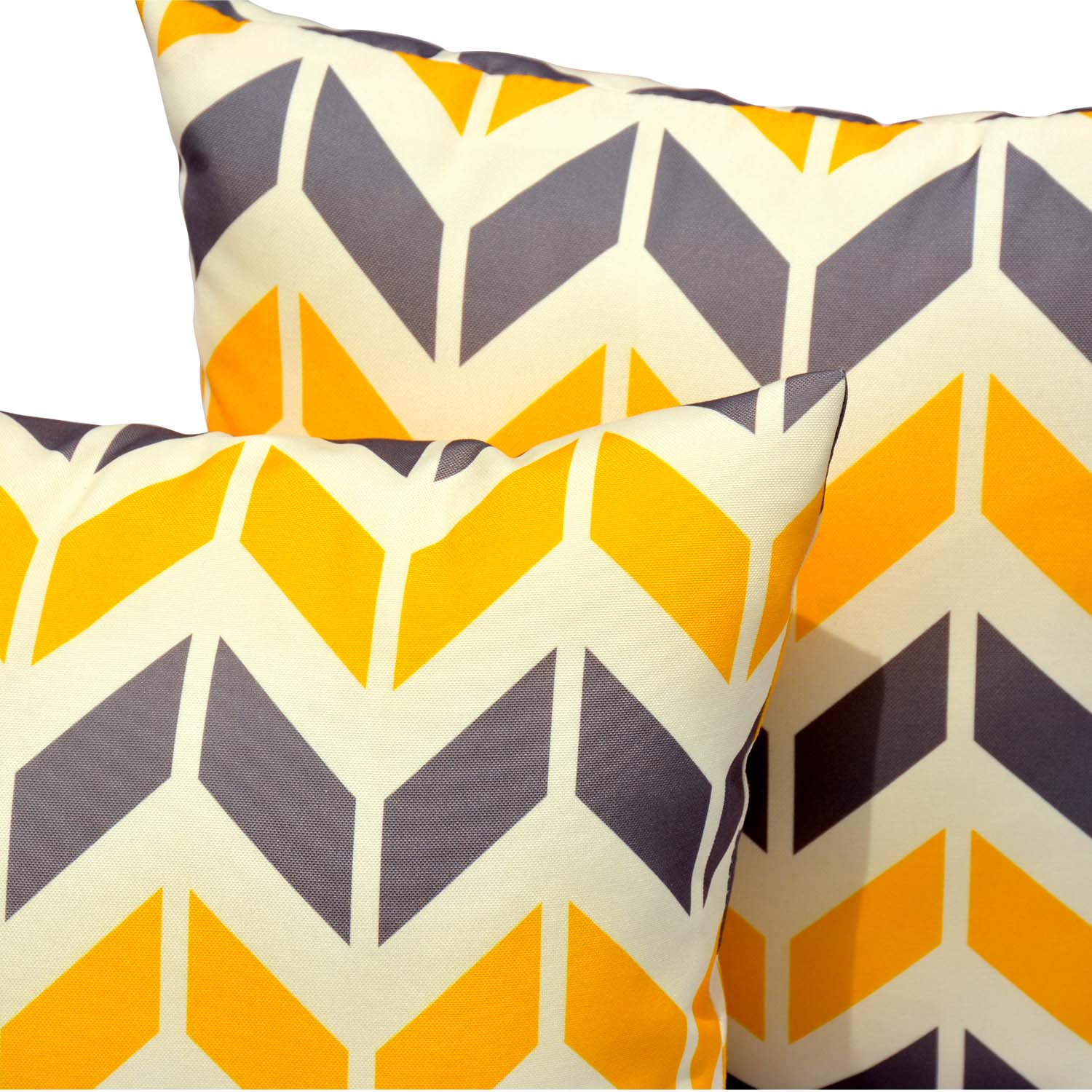 OVIOS 17'' x 17'' Waterproof Square Throw Pillow Cover & Insert (Set of 2)