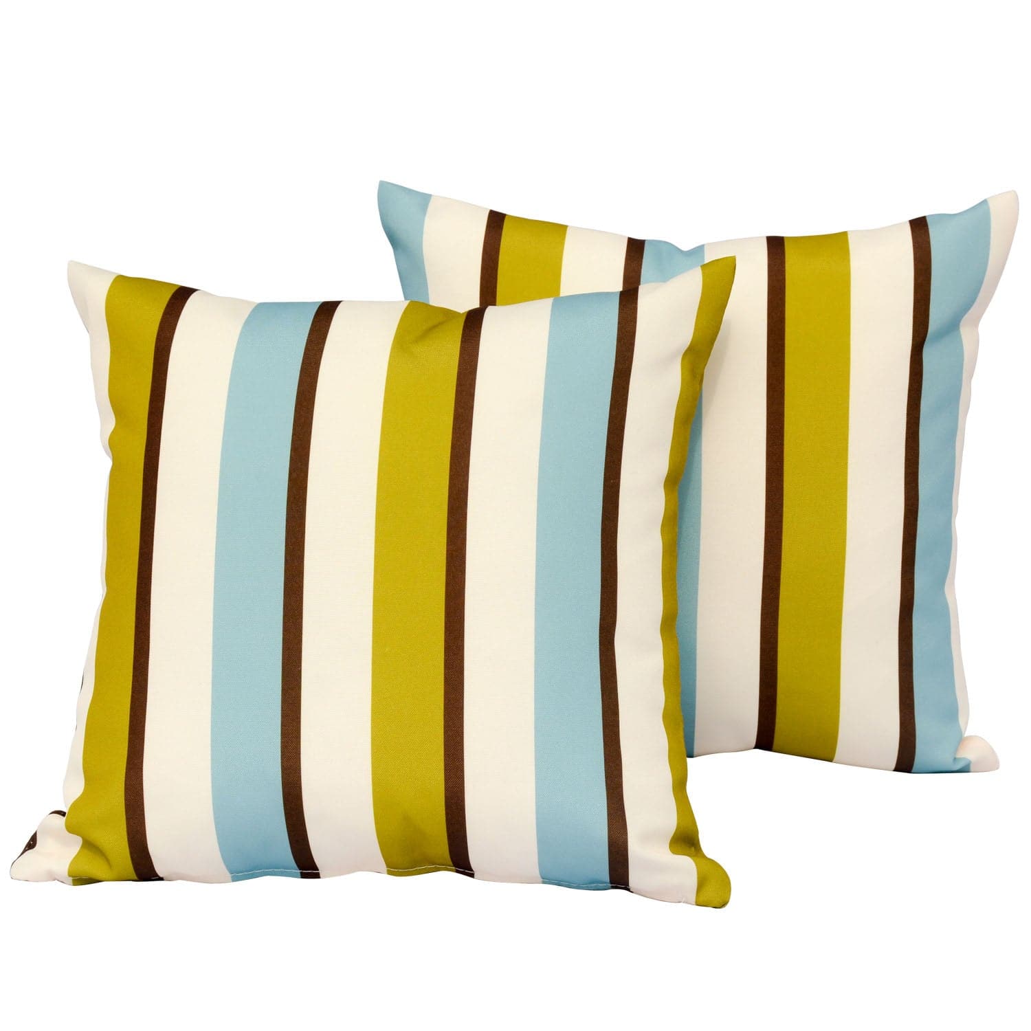 OVIOS 17'' x 17'' Waterproof Square Throw Pillow Cover & Insert (Set of 2)