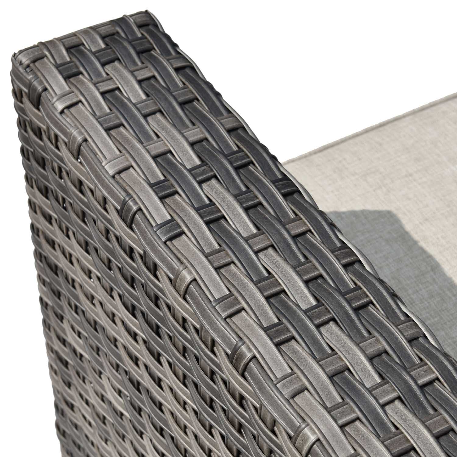 OVIOS Patio Furniture Set New Vultros 7-Person High Back Sectional Sofa with Cushions