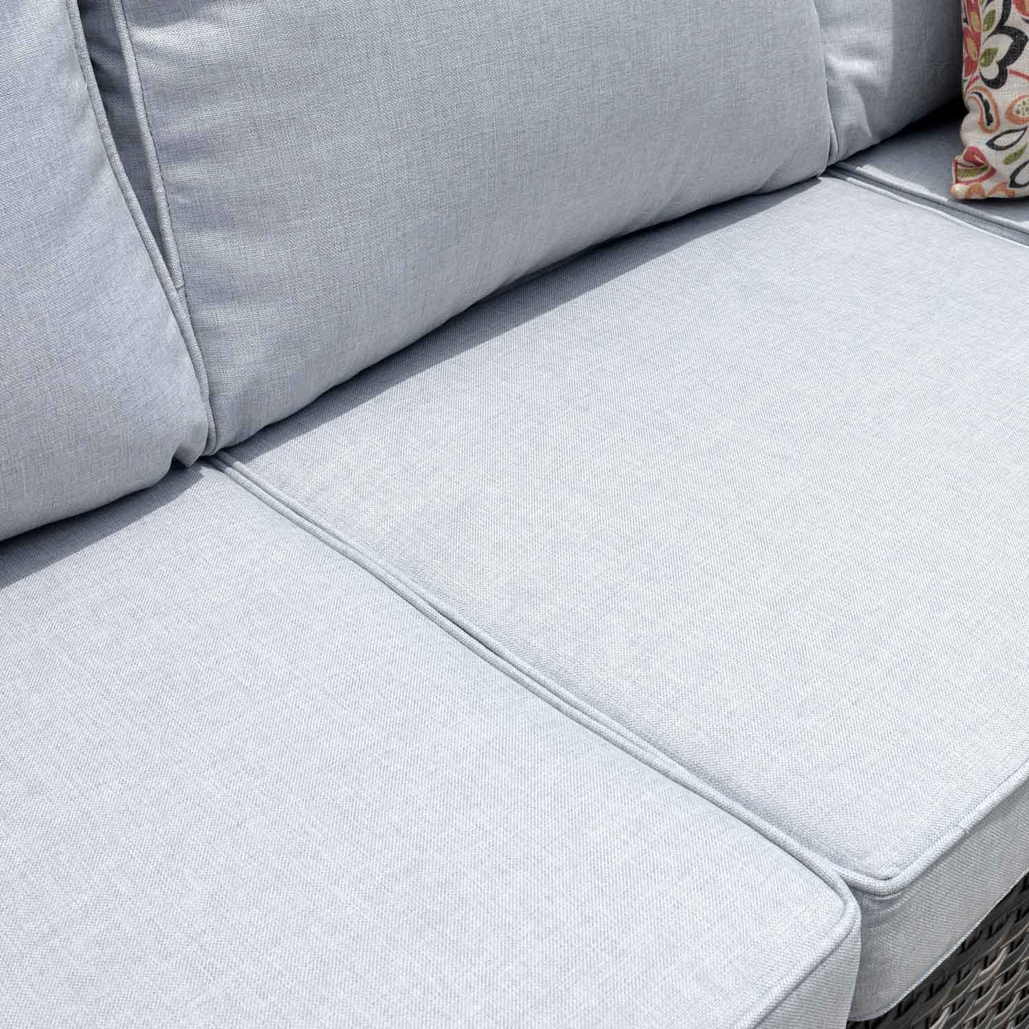 OVIOS Patio Furniture Set New Vultros 7-Person High Back Sectional Sofa with Cushions