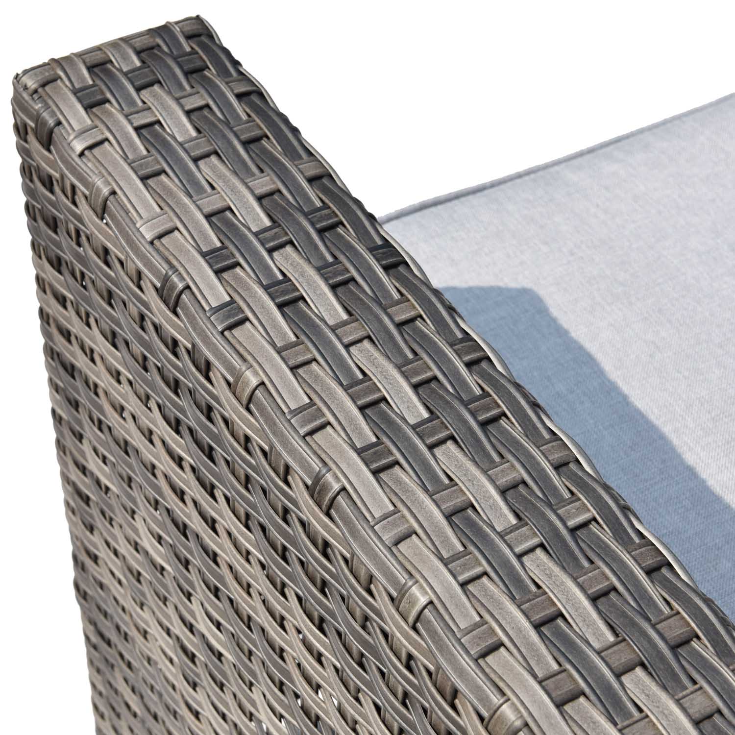 OVIOS Patio Furniture Set New Vultros 7-Person High Back Sectional Sofa with Cushions