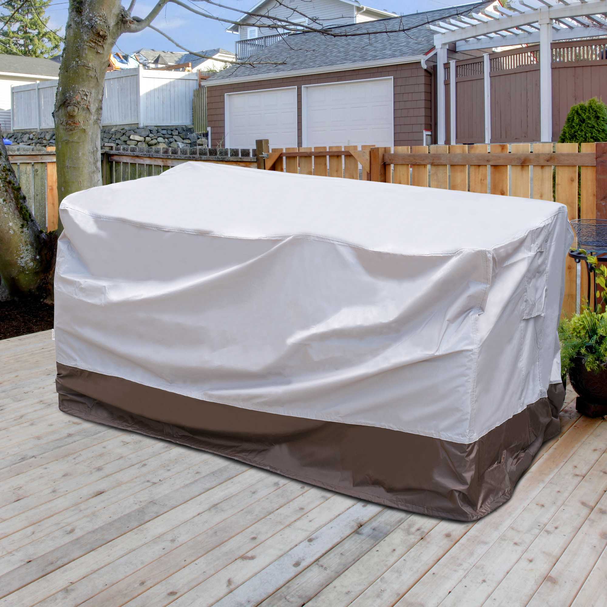 OVIOS Outdoor Sofa Cover Waterproof for Kenard Series (Refer to the Dimension in Description)