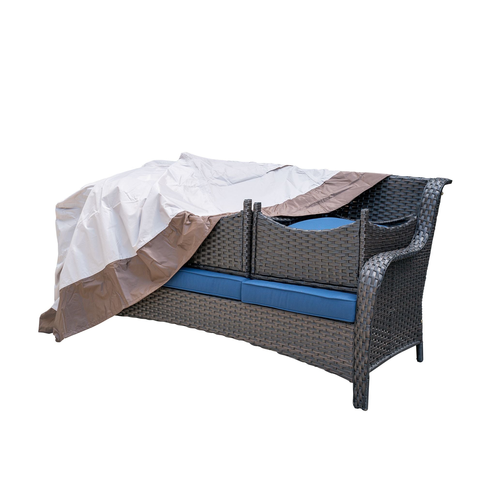 OVIOS Outdoor Sofa Cover Waterproof for Kenard Series (Refer to the Dimension in Description)