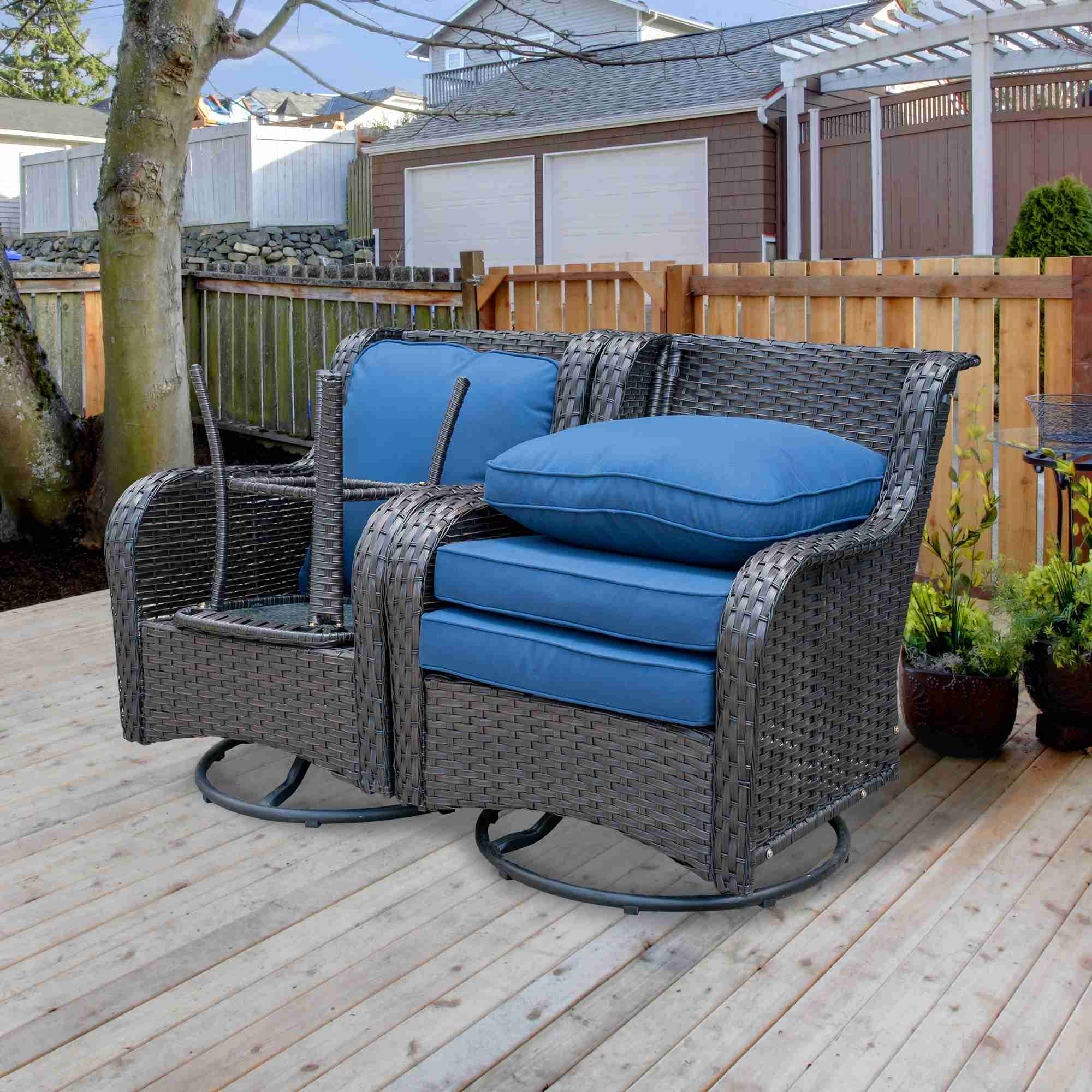 OVIOS Outdoor Sofa Cover Waterproof for Kenard Series (Refer to the Dimension in Description)