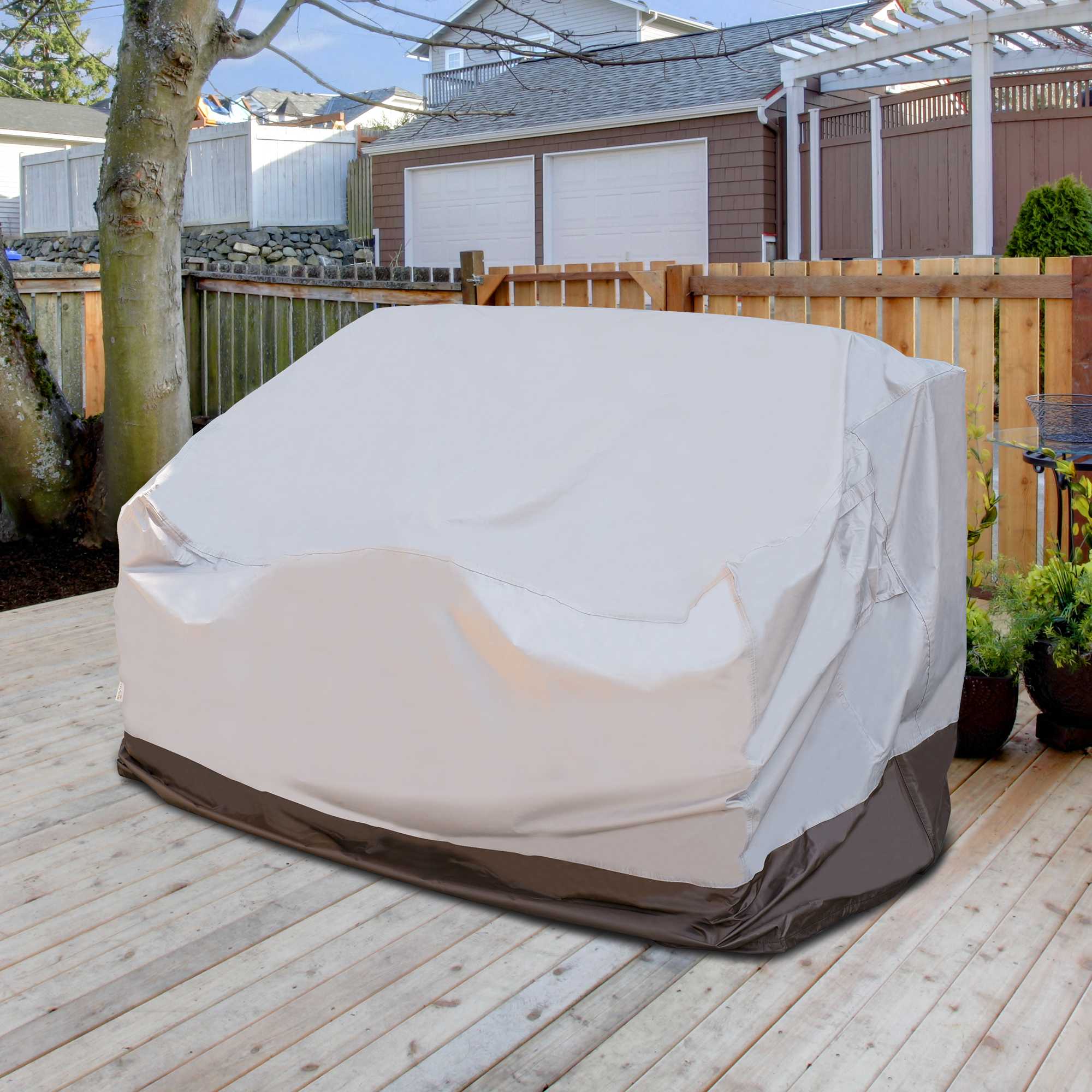 OVIOS Outdoor Sofa Cover Waterproof for Kenard Series (Refer to the Dimension in Description)
