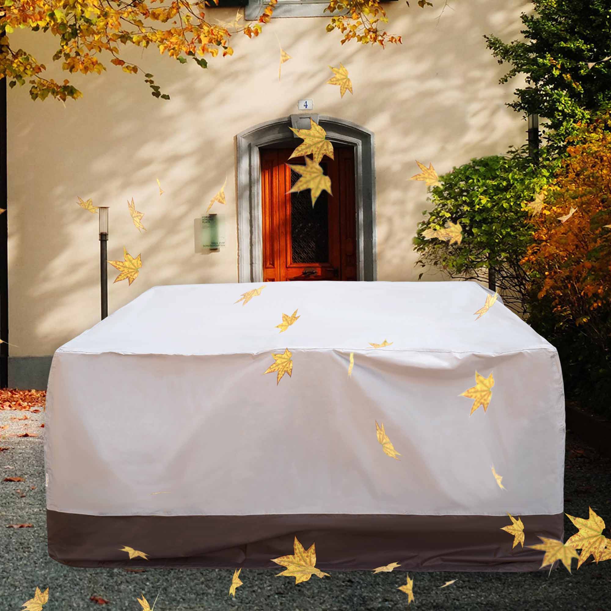 OVIOS Outdoor Sofa Cover Waterproof for GRS/DAR Series (Refer to the Dimension in Description)