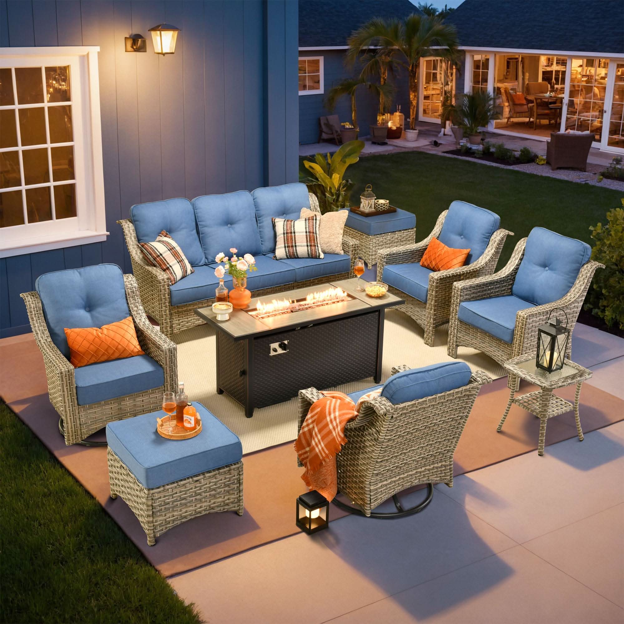 Wind-Resistant Patio Furniture: Heavy-Duty Modular Sets