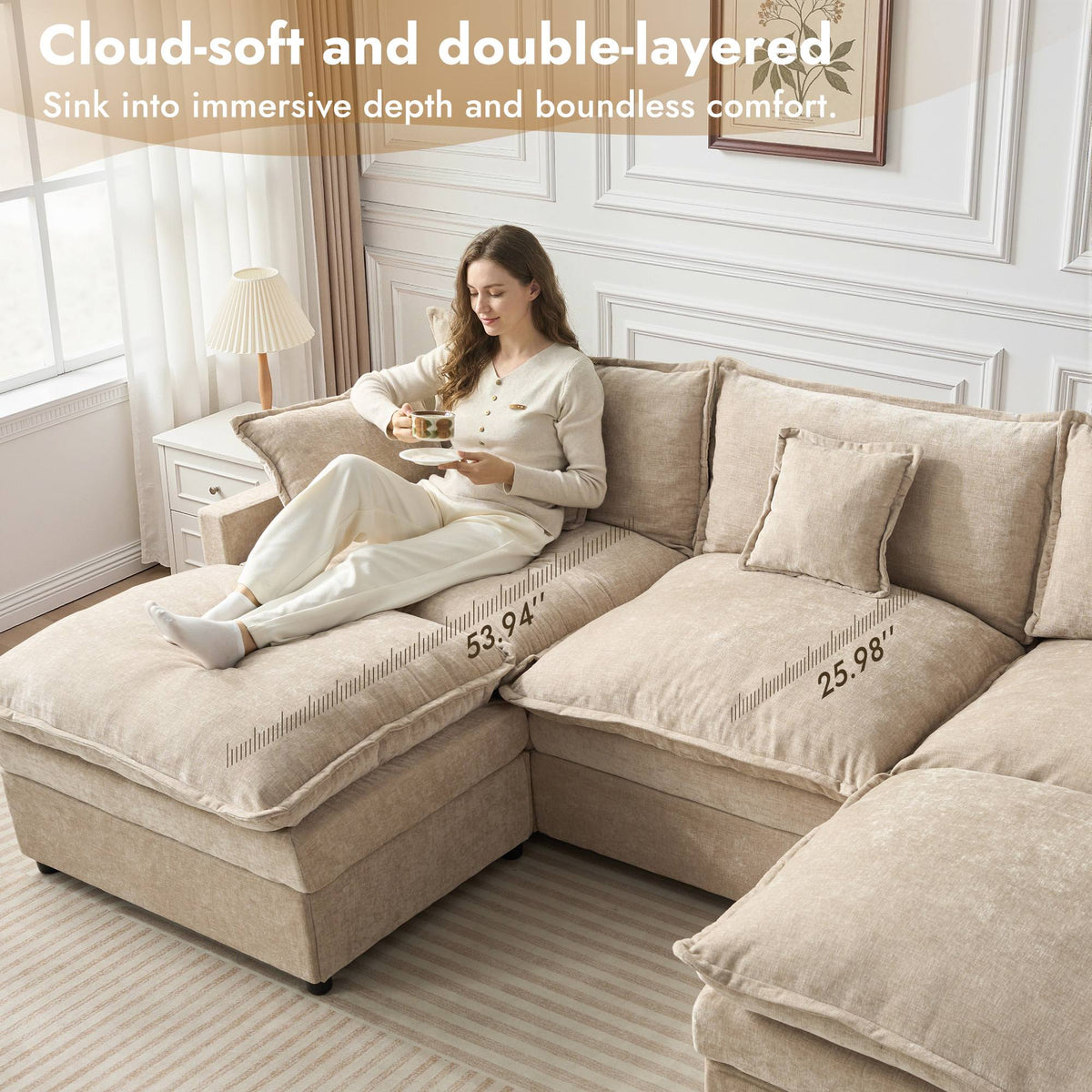 Cloud Couch Alternatives: Prevent Sagging and Stains | OVIOS