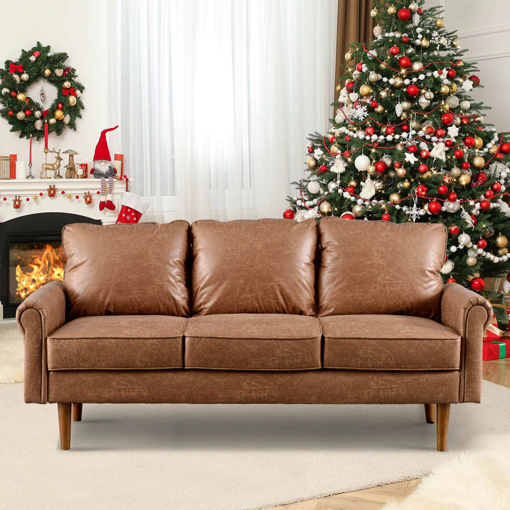 6 Ways to Decorate Your Living Room Sofa for a Festive Christmas Look