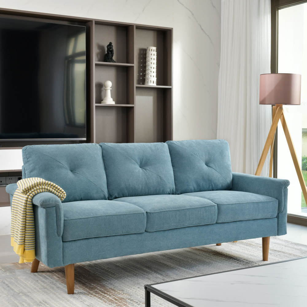 Ovios Living Room 71.65'' Wide 3-Seats Sofa Multiple Colour