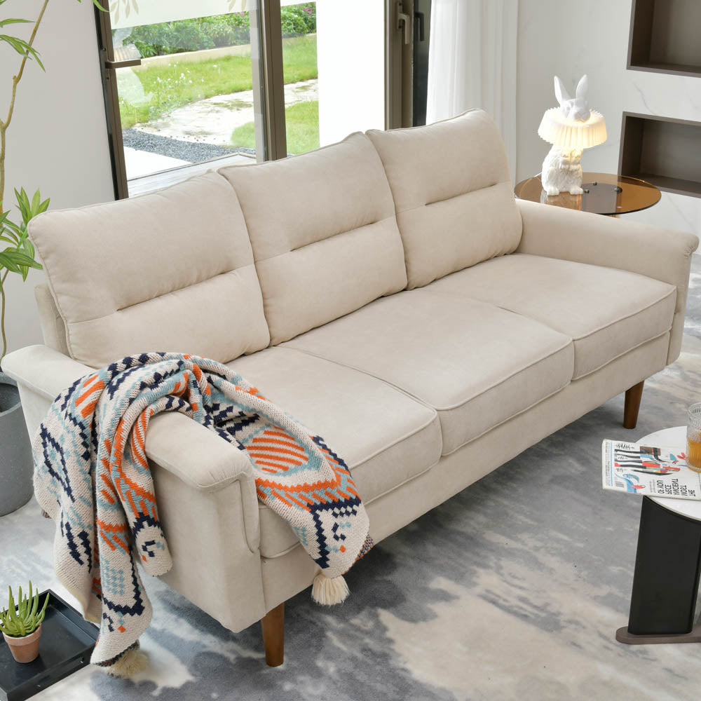 Ovios Living Room 71.65'' Wide 3-Seats Sofa Multiple Colour