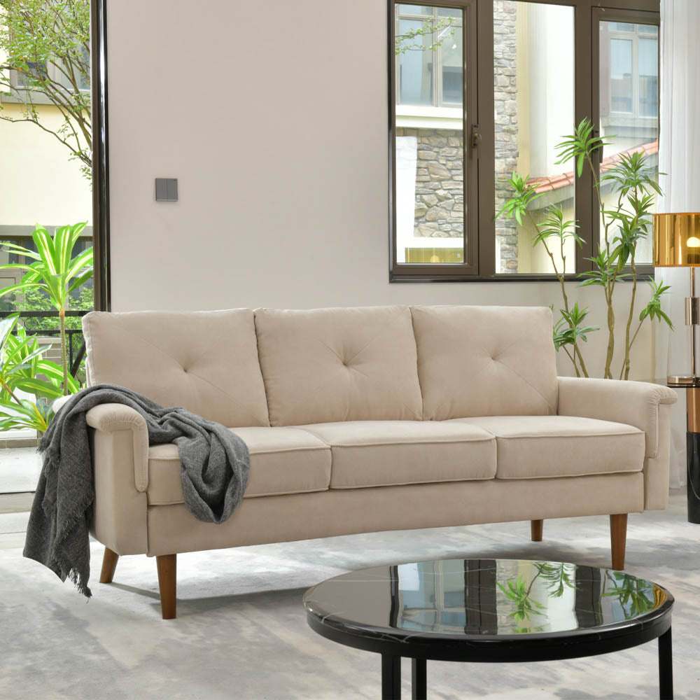 Ovios Living Room 71.65'' Wide 3-Seats Sofa Multiple Colour