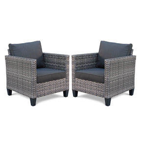 Ovios Patio Furniture Set New Vultros 7-Piece High Back with Cushions