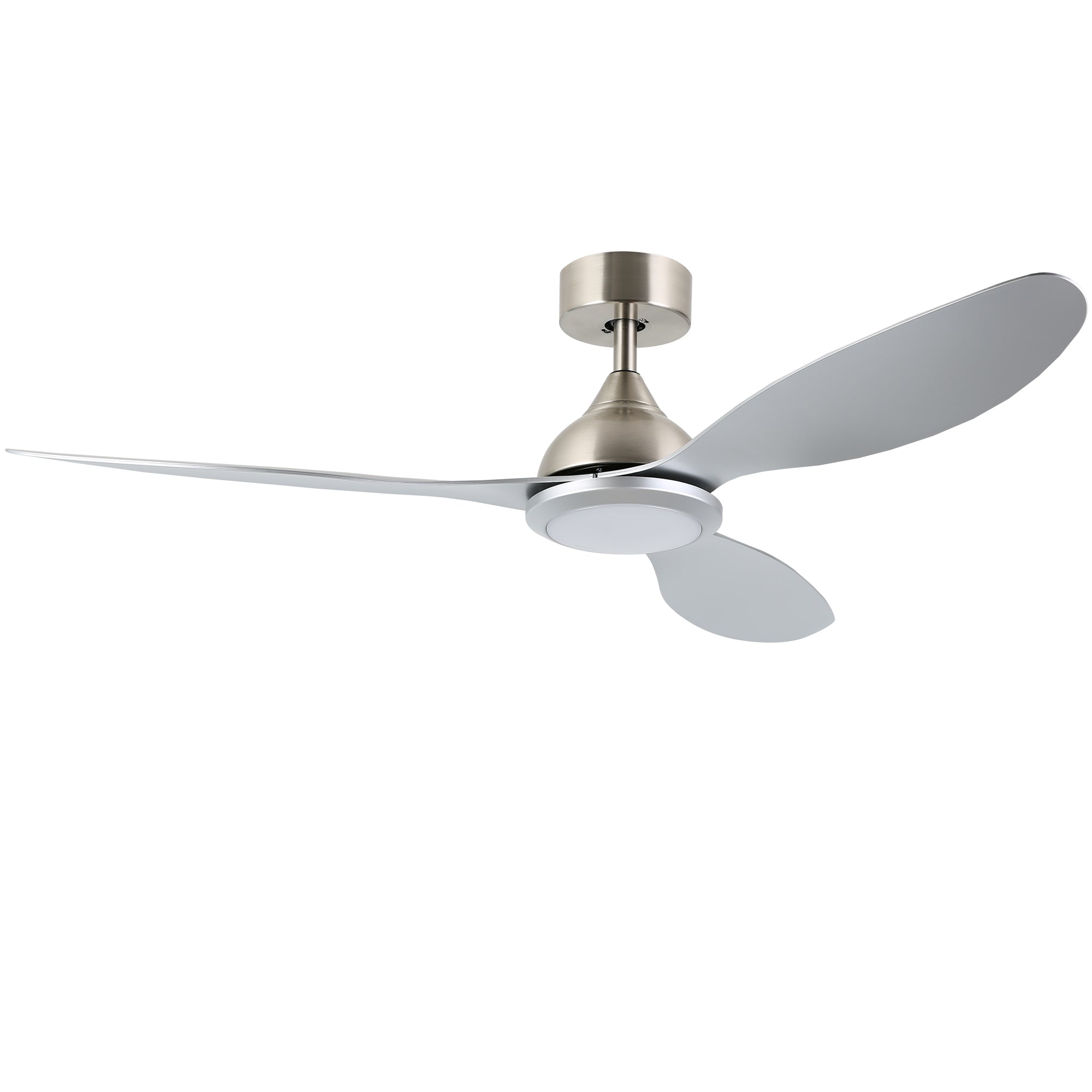 Ovios 52‘’ Remote Control Ceiling Fan Reversible 3 Blades with LED Light and 6 Wind Speeds, DC Motor